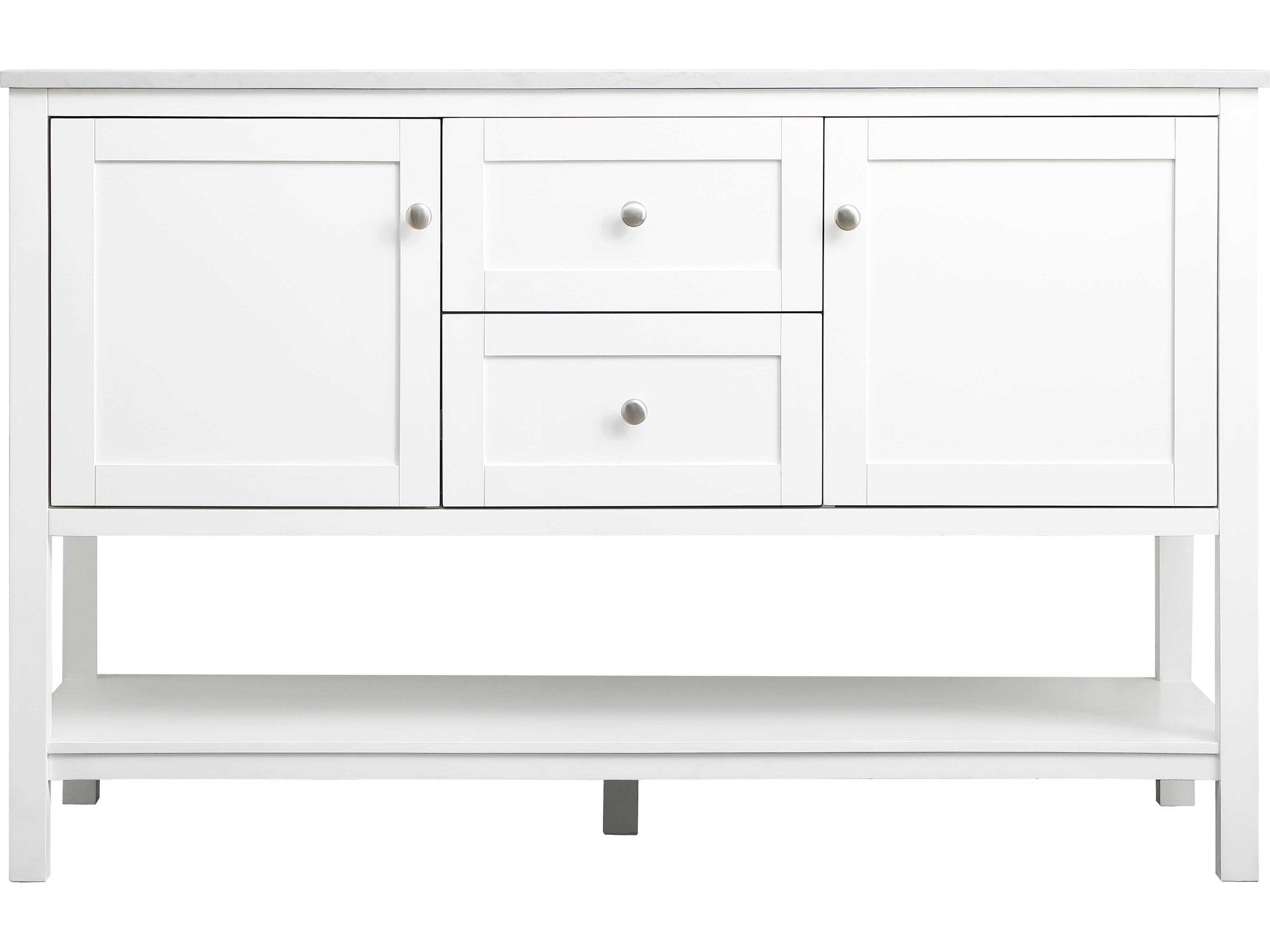 Elegant Lighting Heath White Vanity