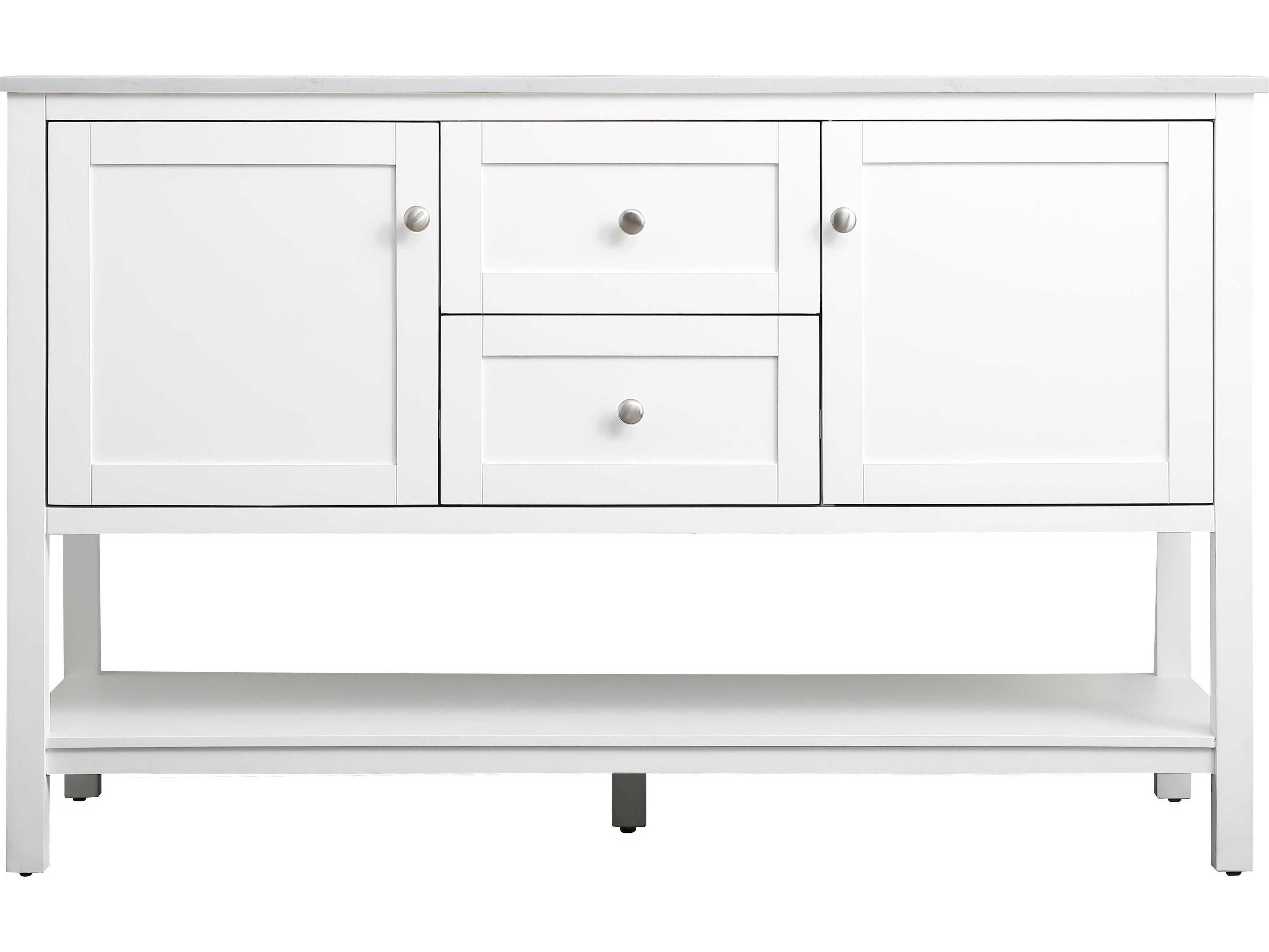 Elegant Lighting Heath White Vanity