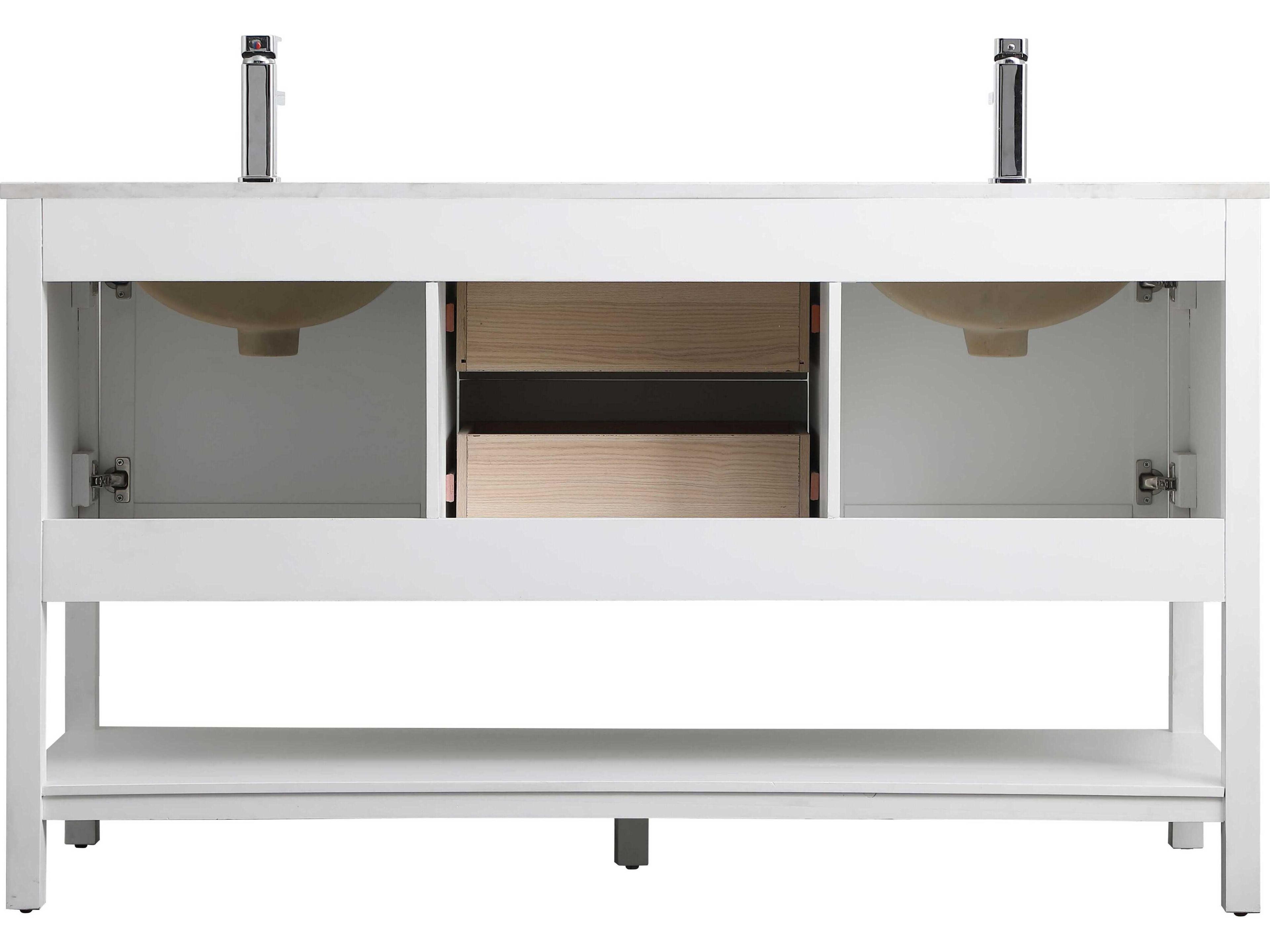 Elegant Lighting Heath White Vanity