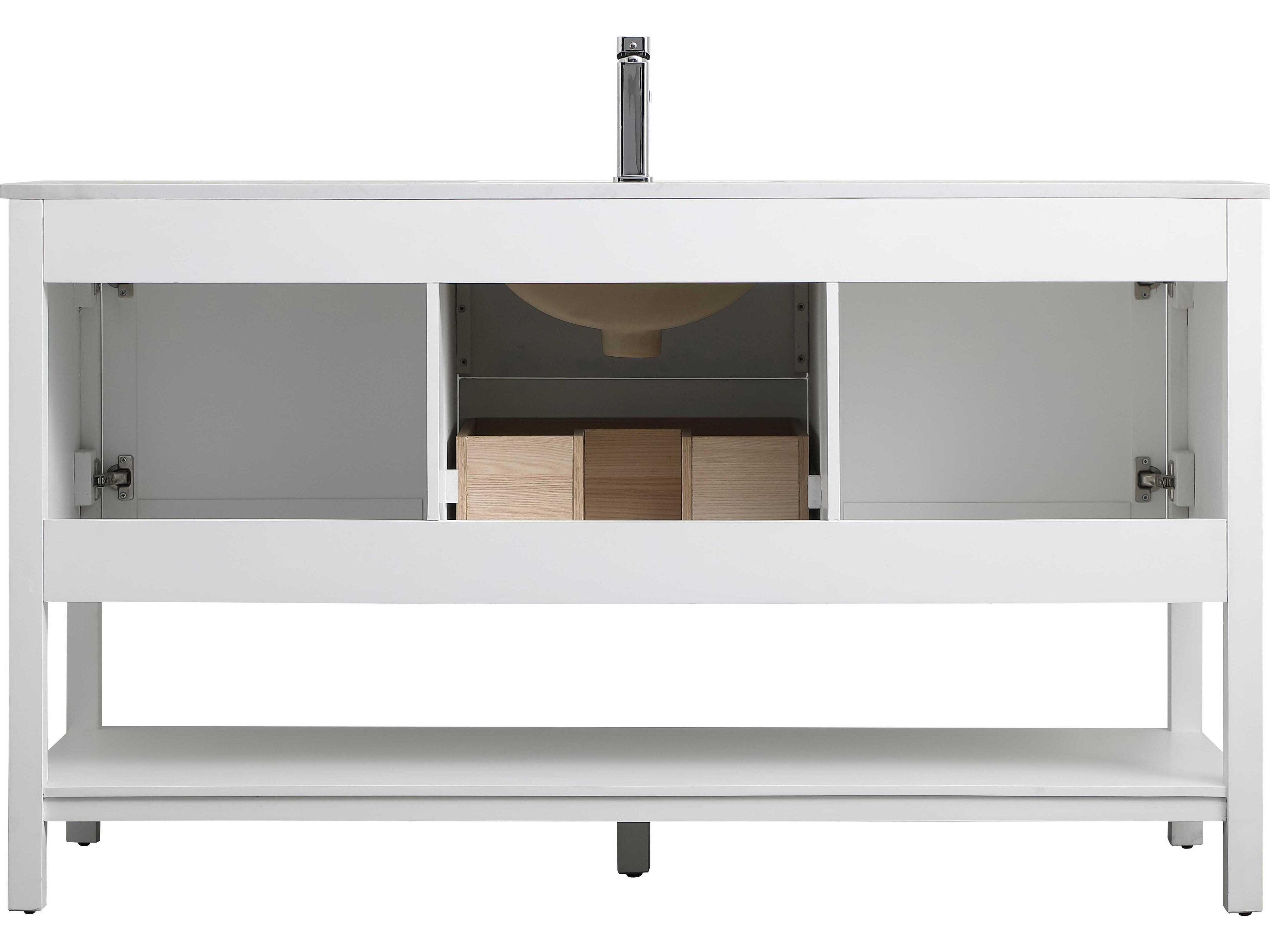 Elegant Lighting Heath White Vanity