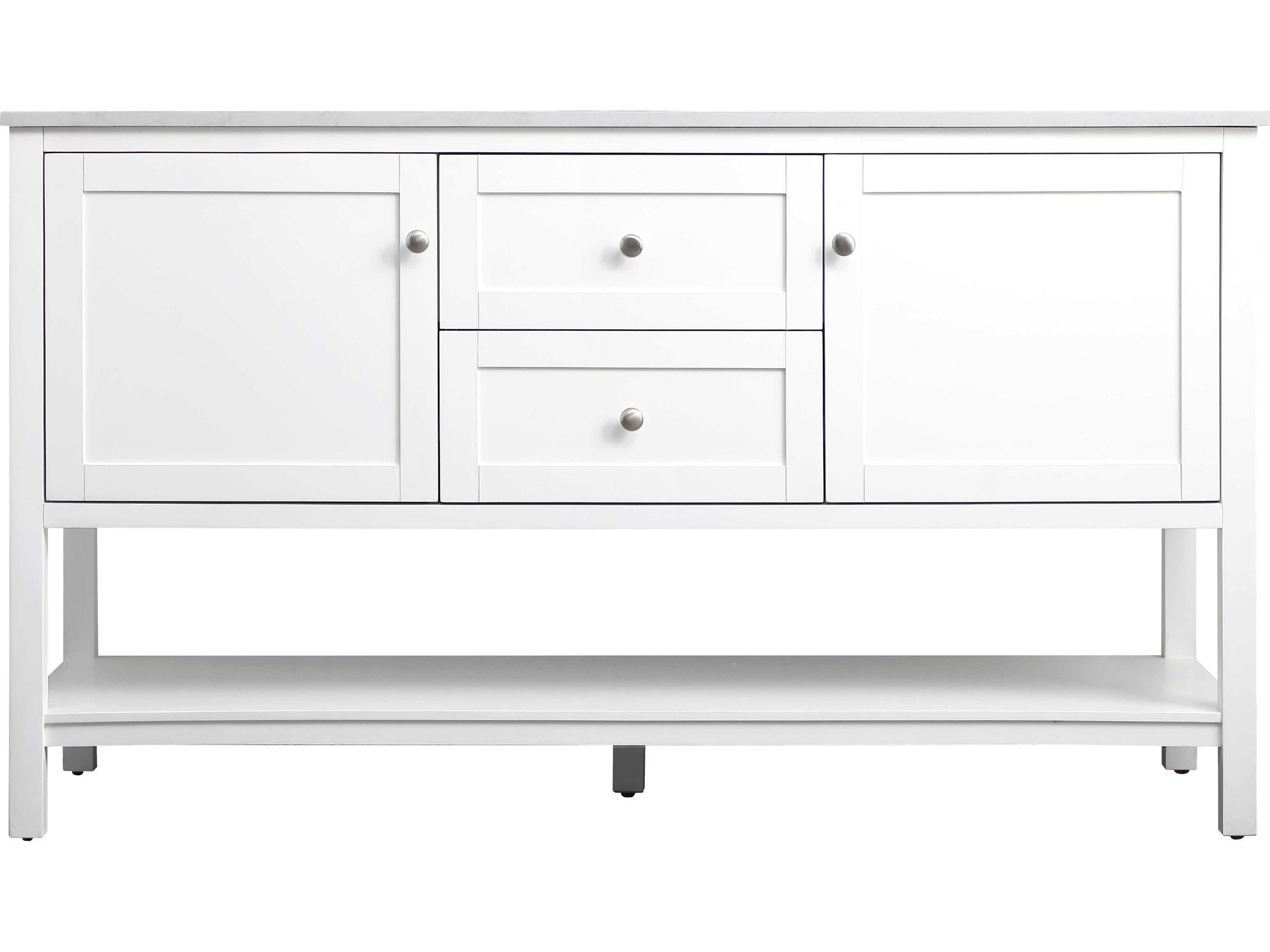 Elegant Lighting Heath White Vanity