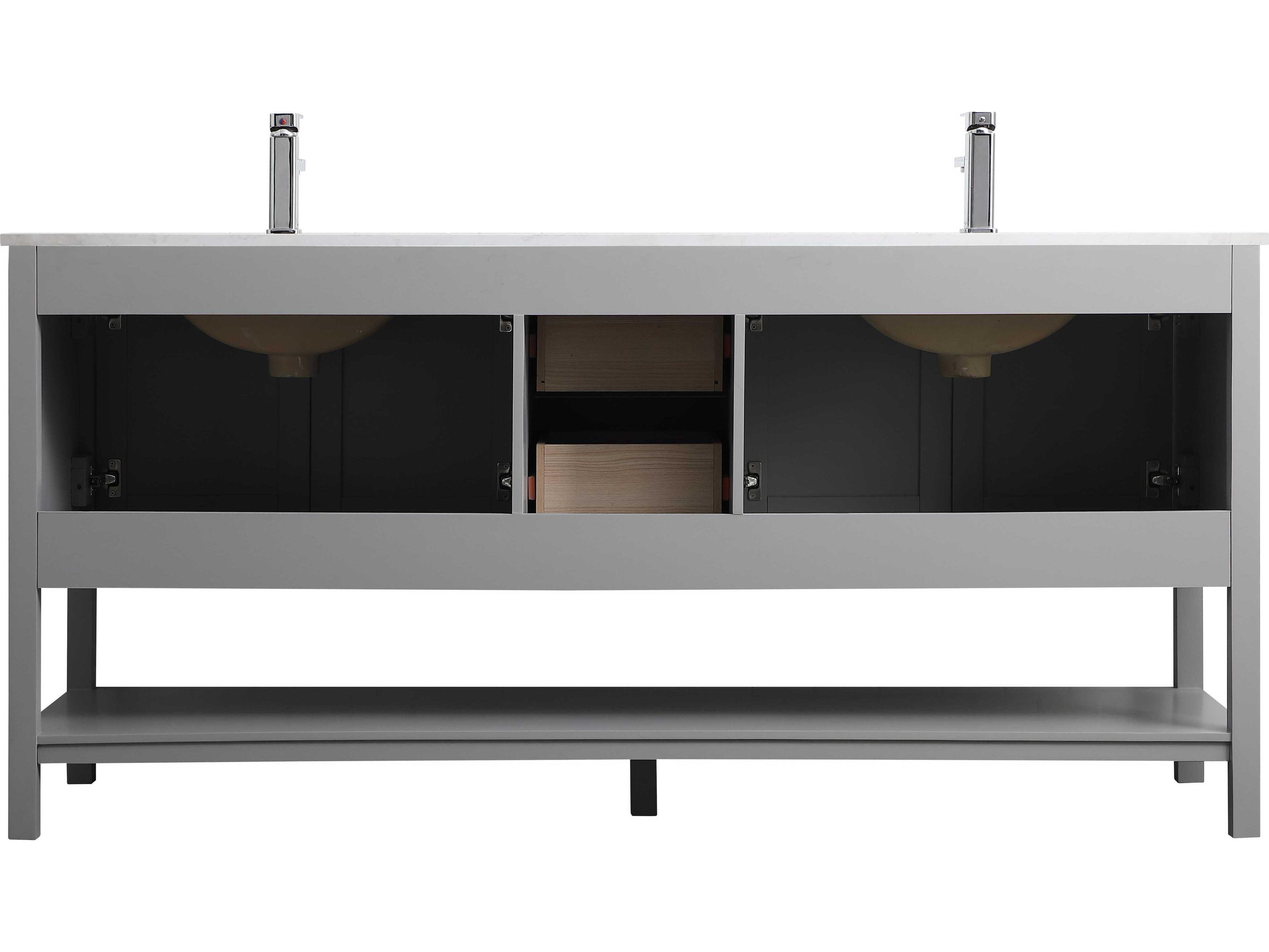 Elegant Lighting Heath Grey Vanity