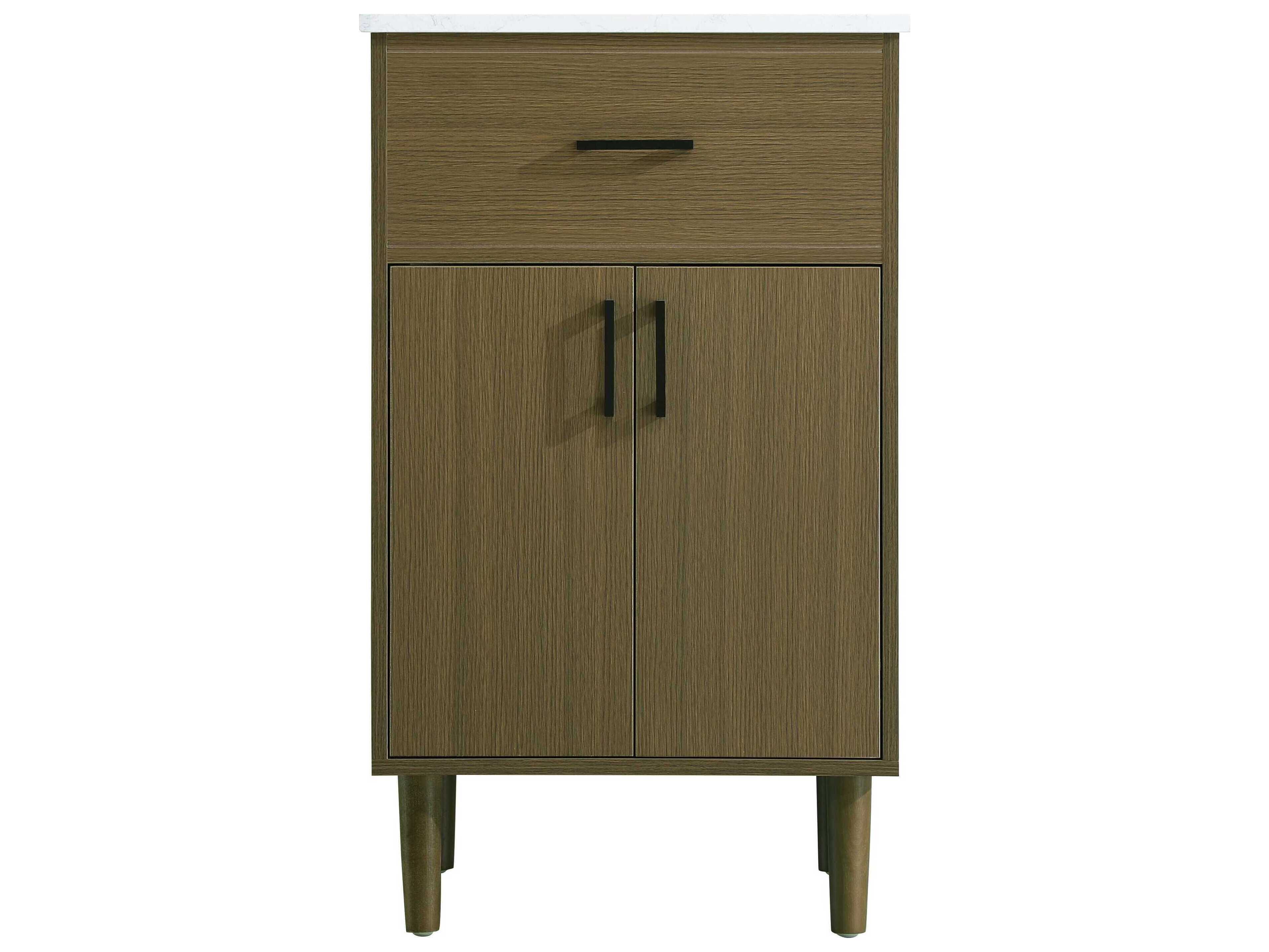 Elegant Lighting Chandler Chestnut Brown 20" Vanity