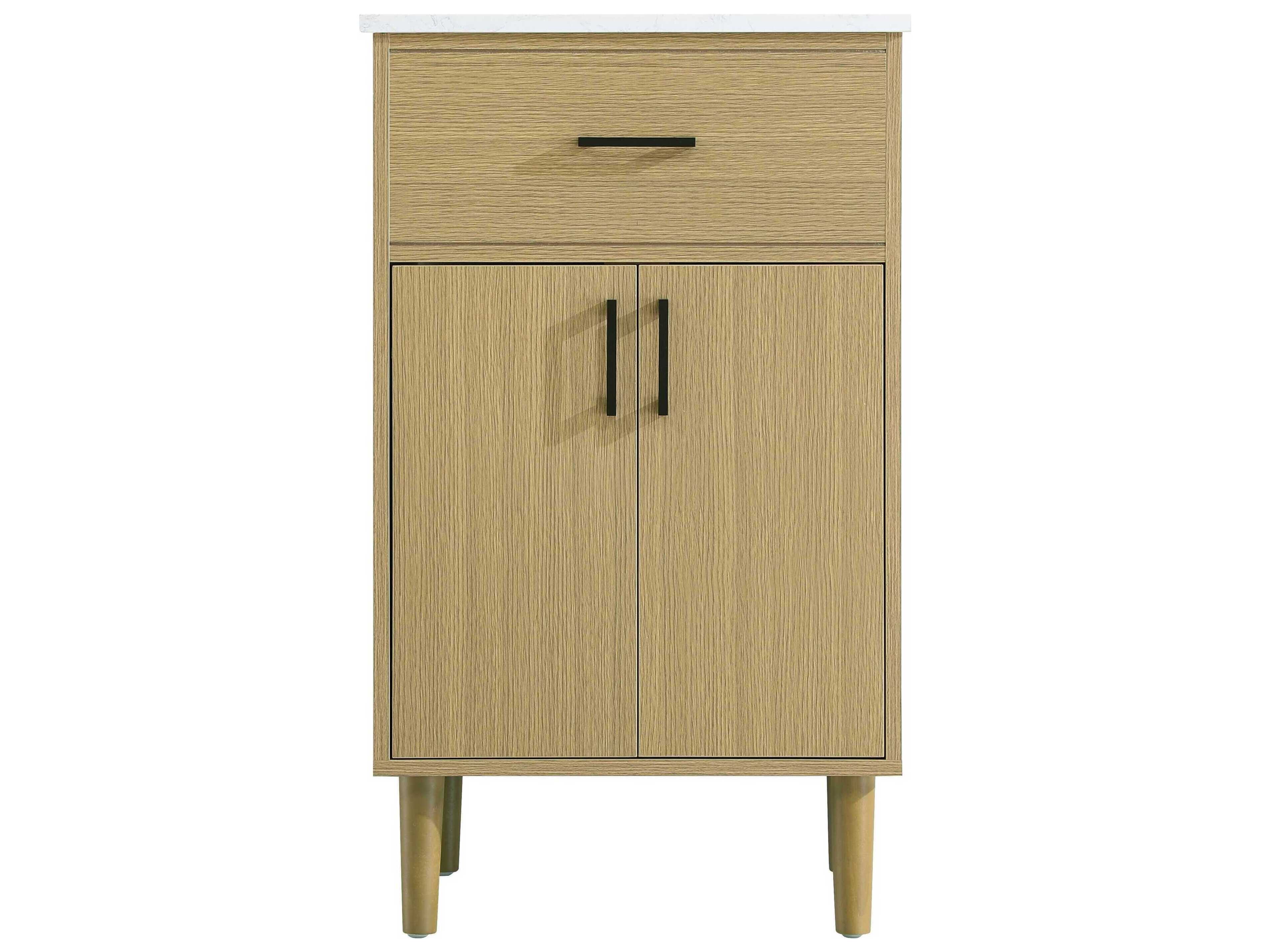 Elegant Lighting Chandler Honey Brown 20" Vanity