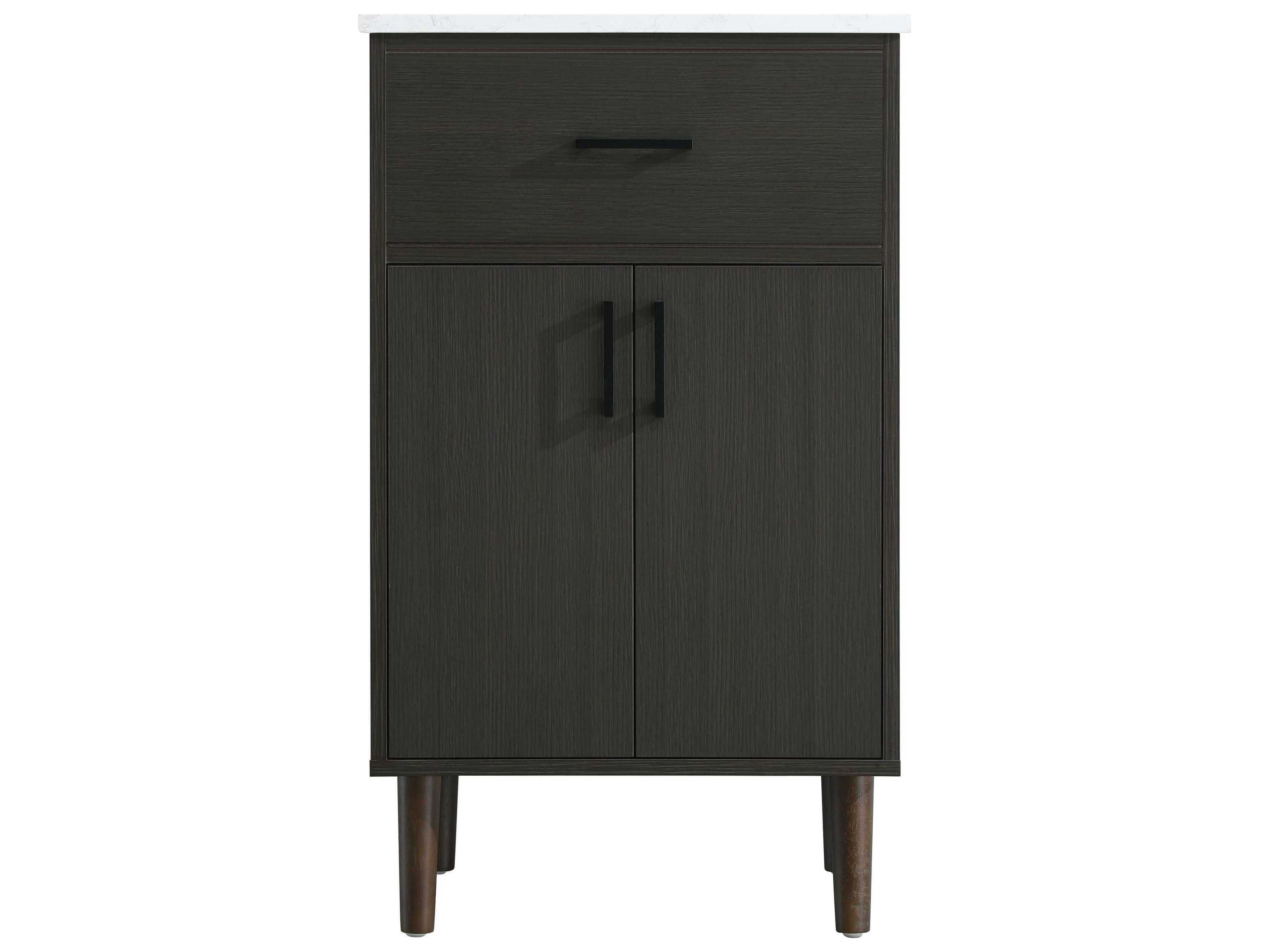 Elegant Lighting Chandler Mocha Brown 20" Vanity