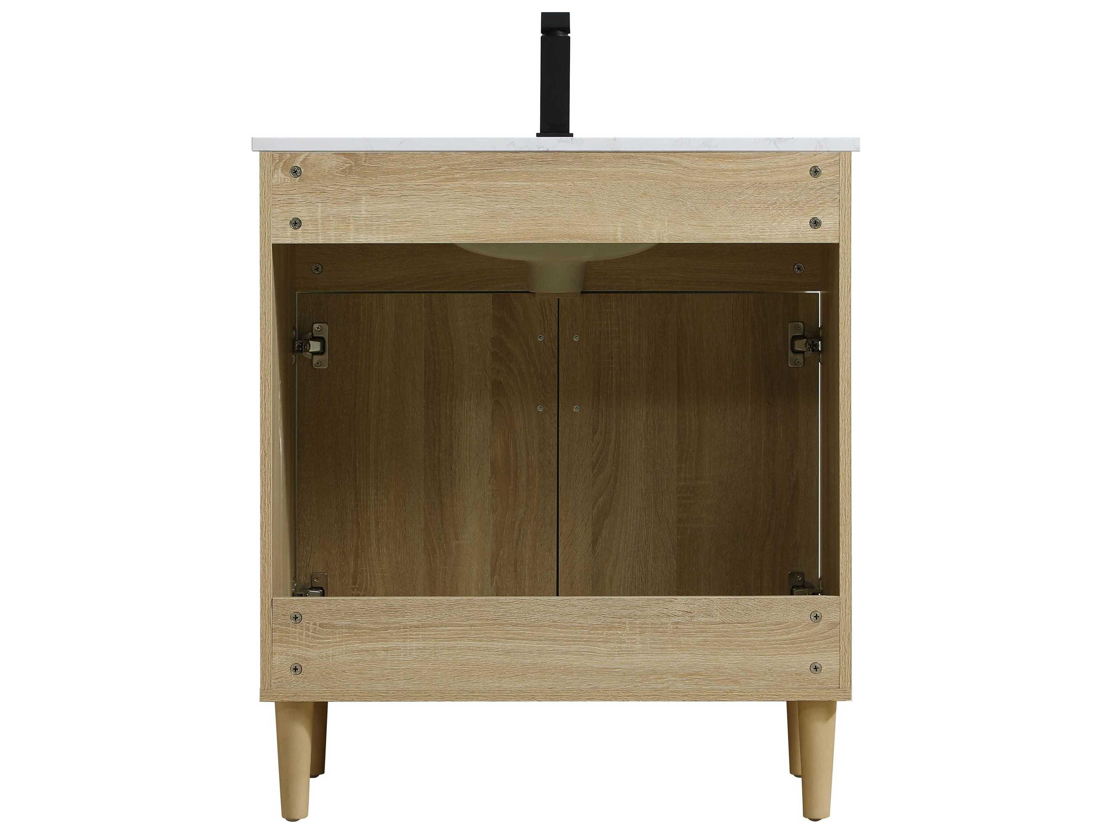 Elegant Lighting Chandler Mango Wood 30" Vanity