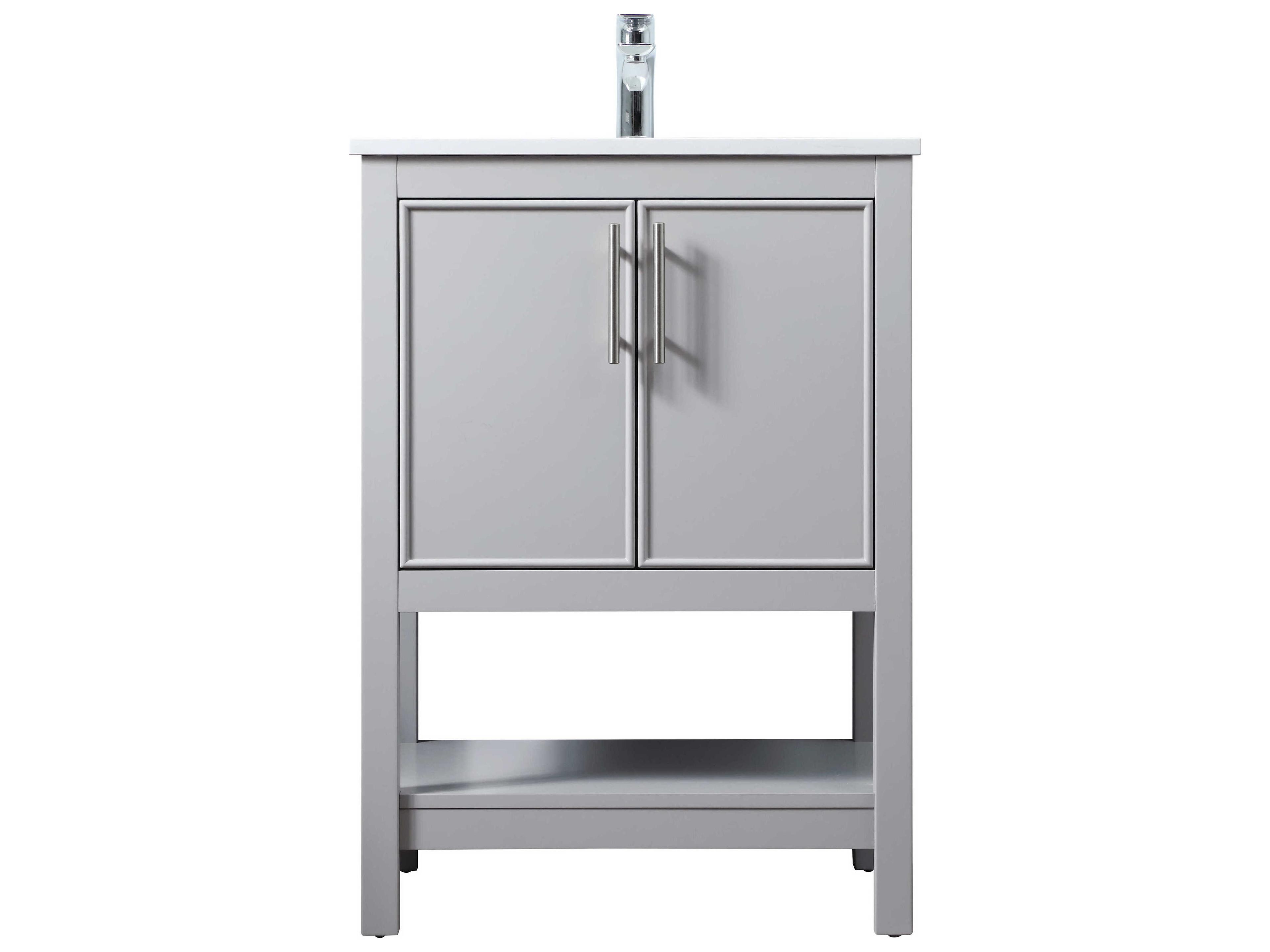 Elegant Lighting Everett Grey Vanity