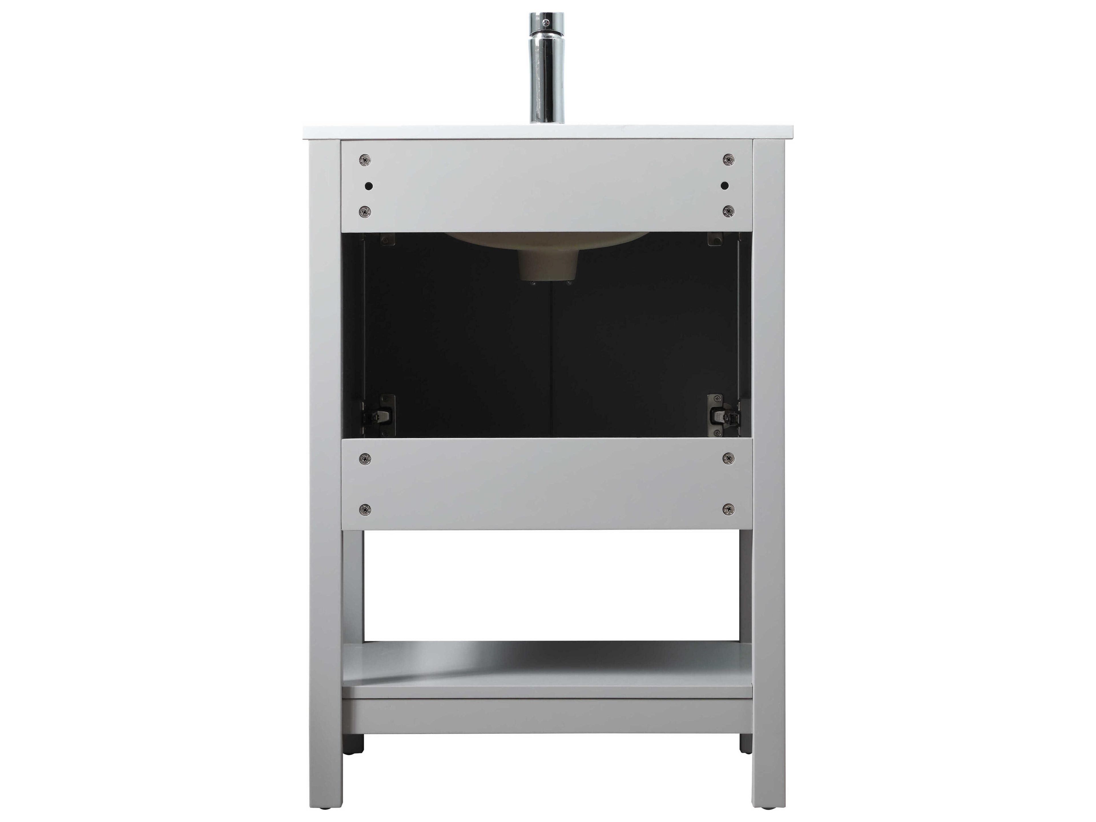 Elegant Lighting Everett Grey Vanity