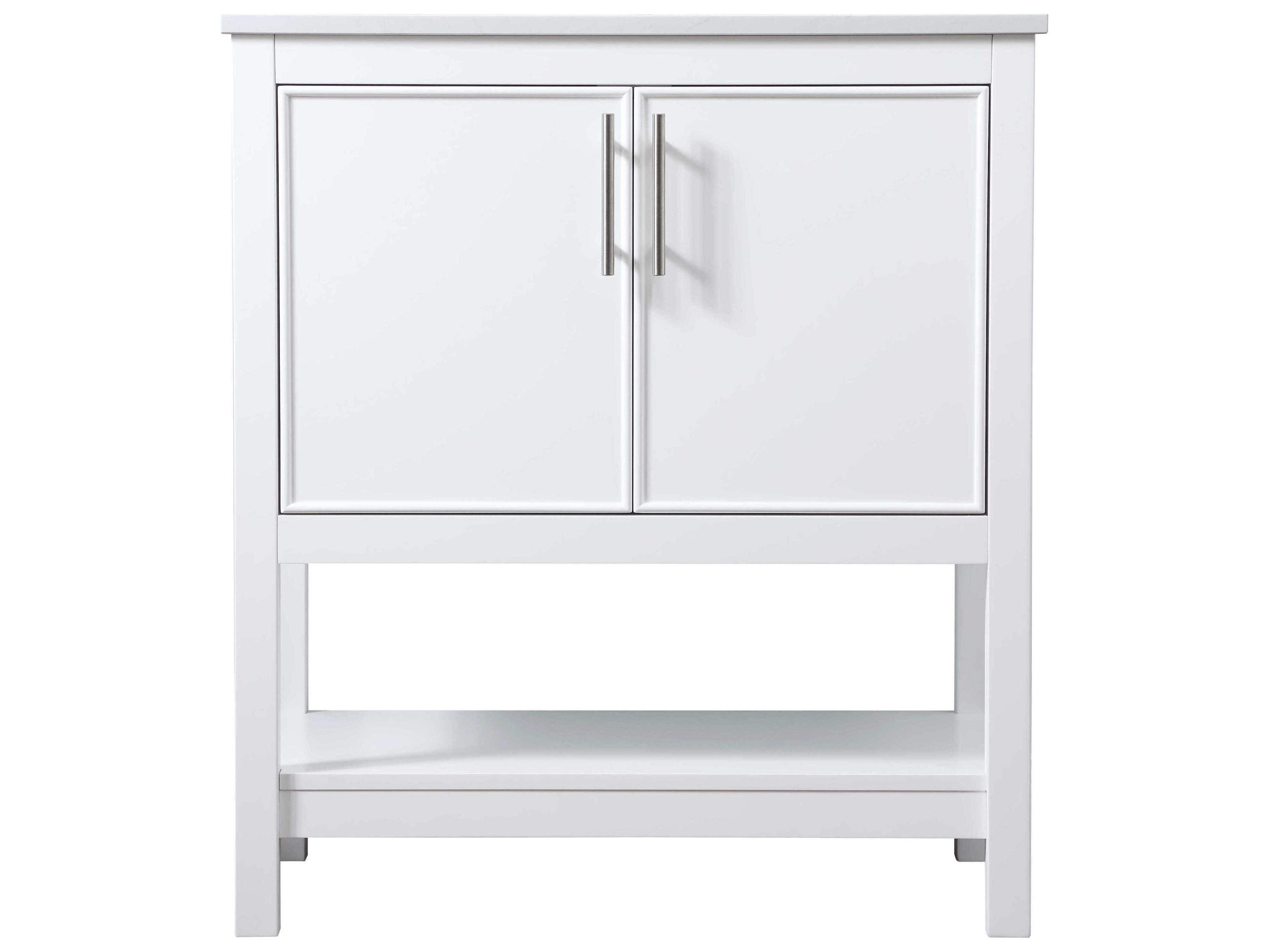Elegant Lighting Everett White Vanity