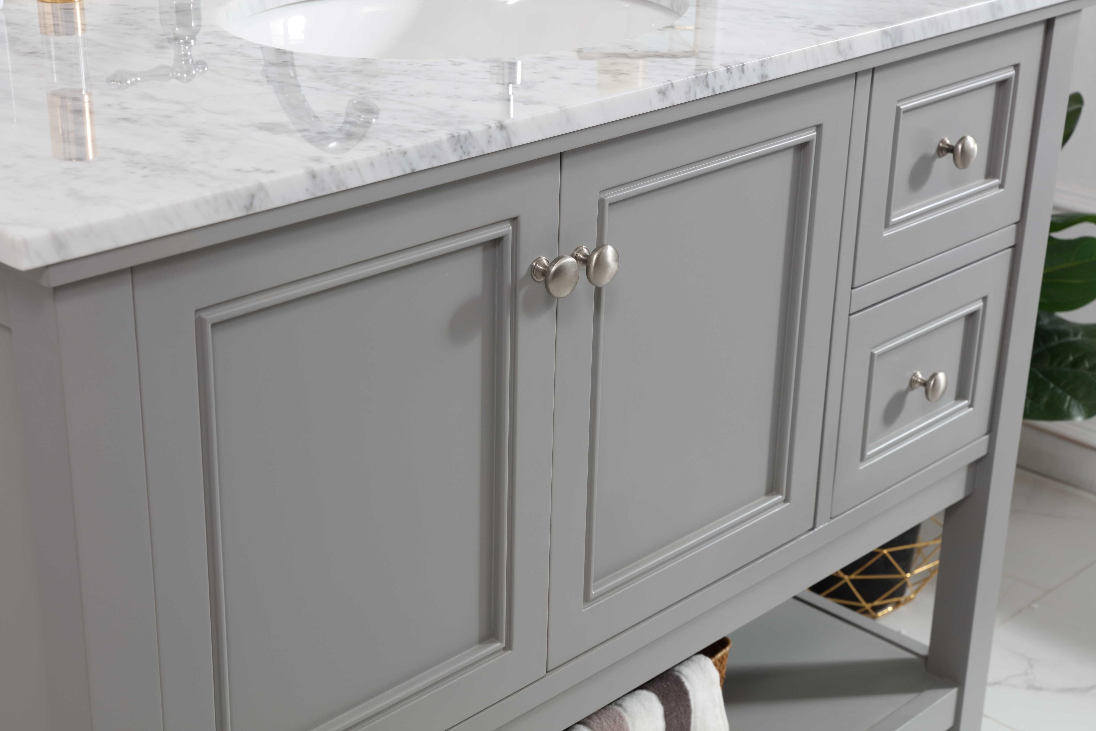 Elegant Lighting Metropolis Grey 42" Vanity