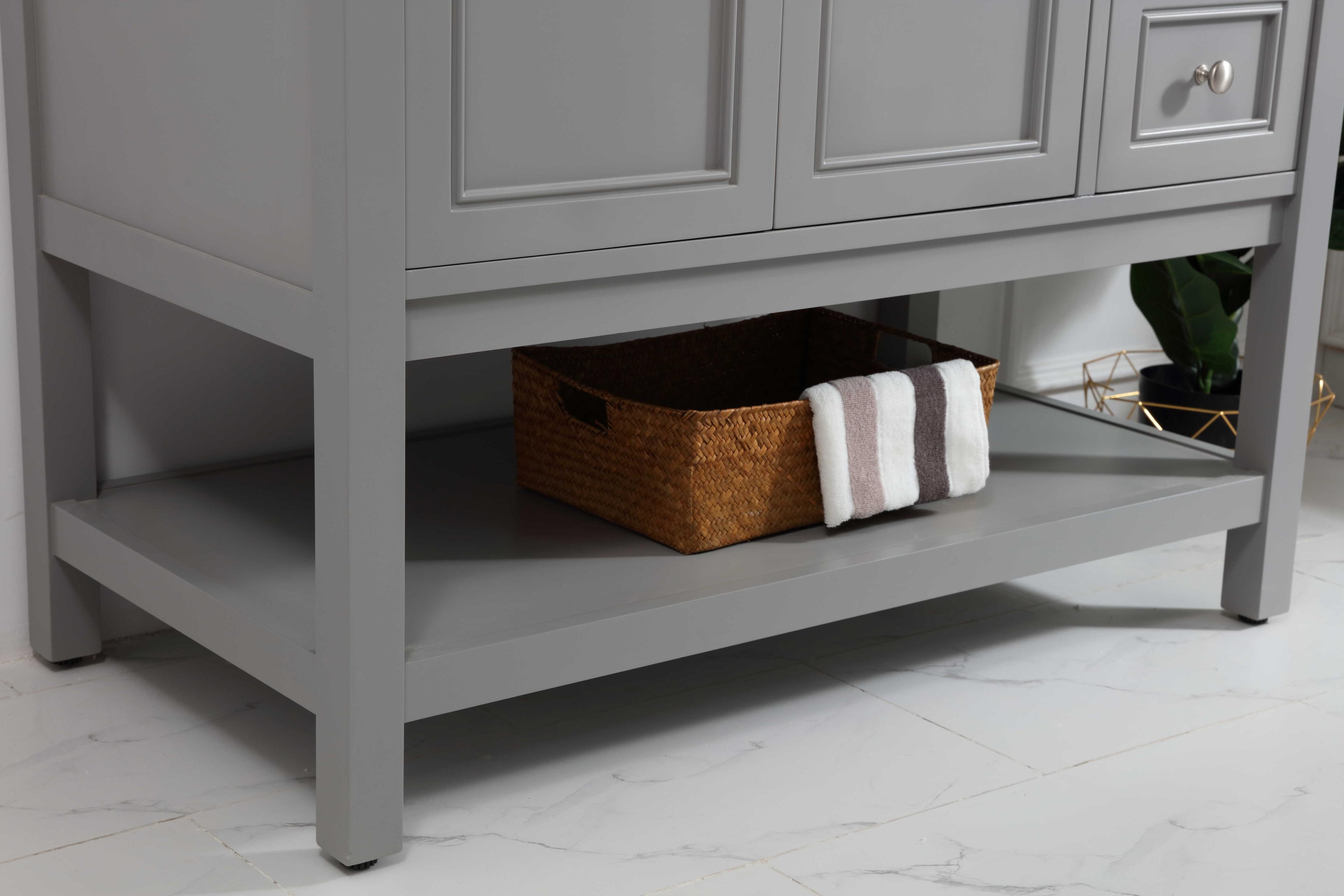 Elegant Lighting Metropolis Grey 42" Vanity