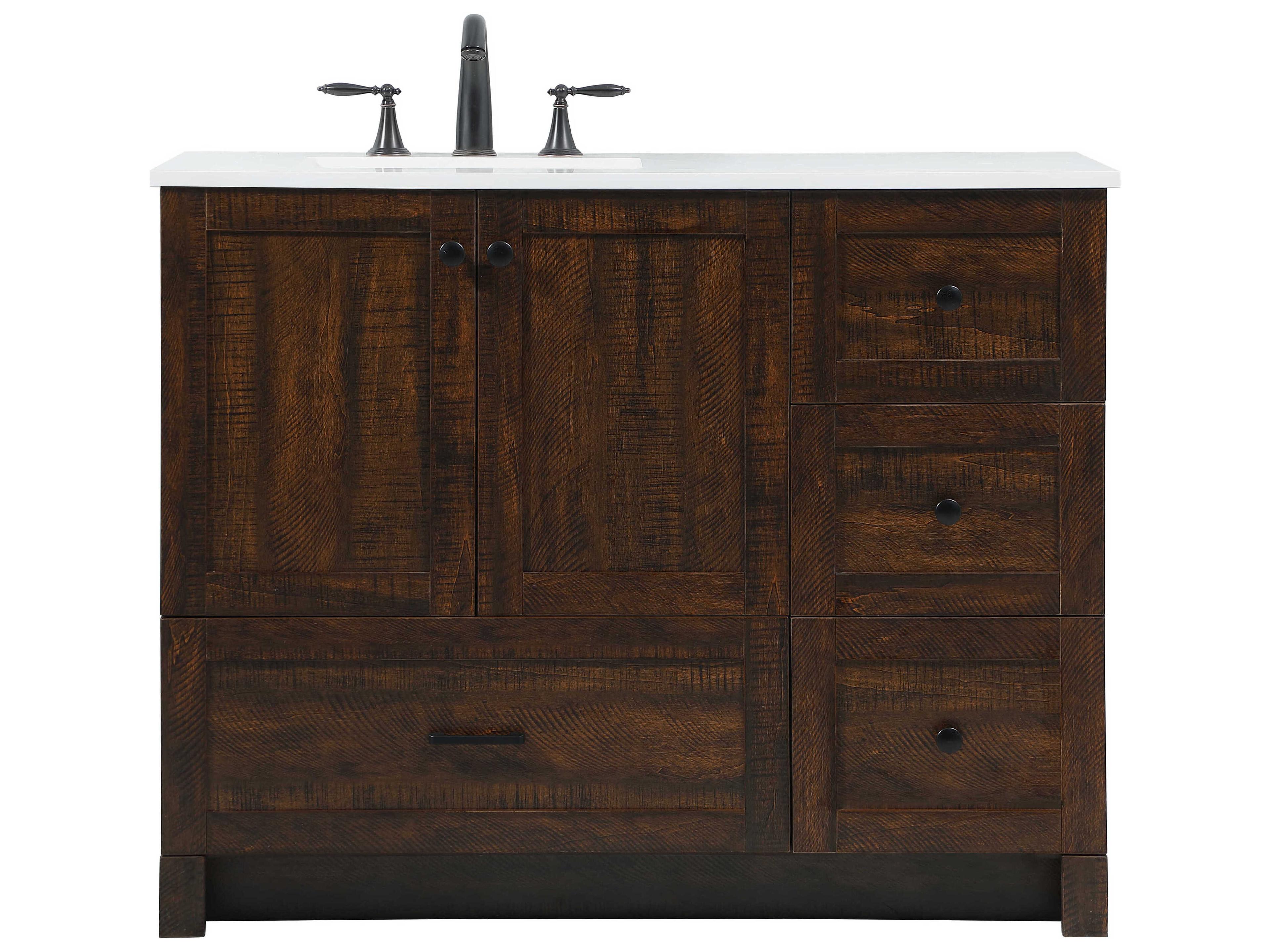 Elegant Lighting Soma Expresso 42" Vanity