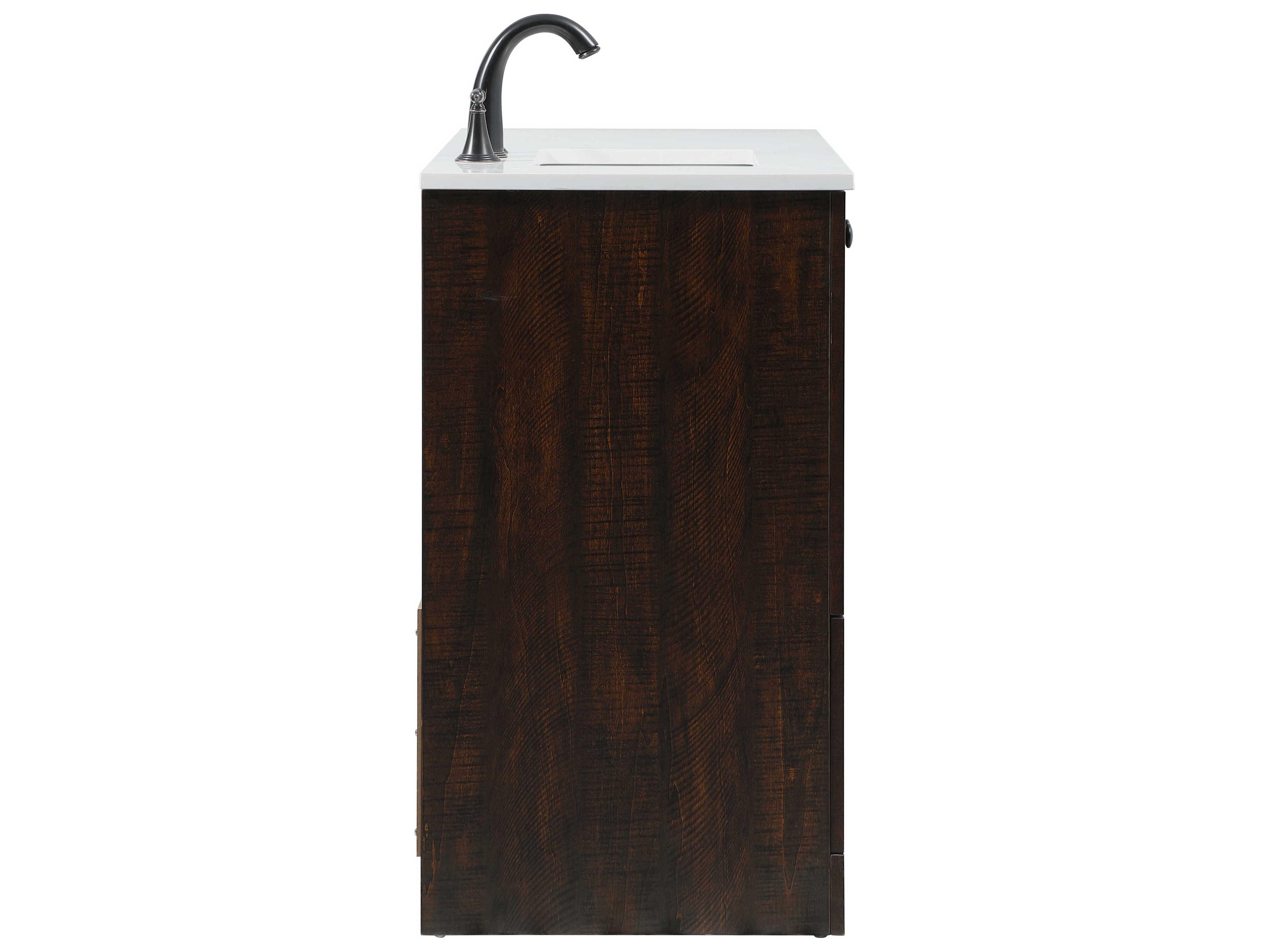 Elegant Lighting Soma Expresso 42" Vanity