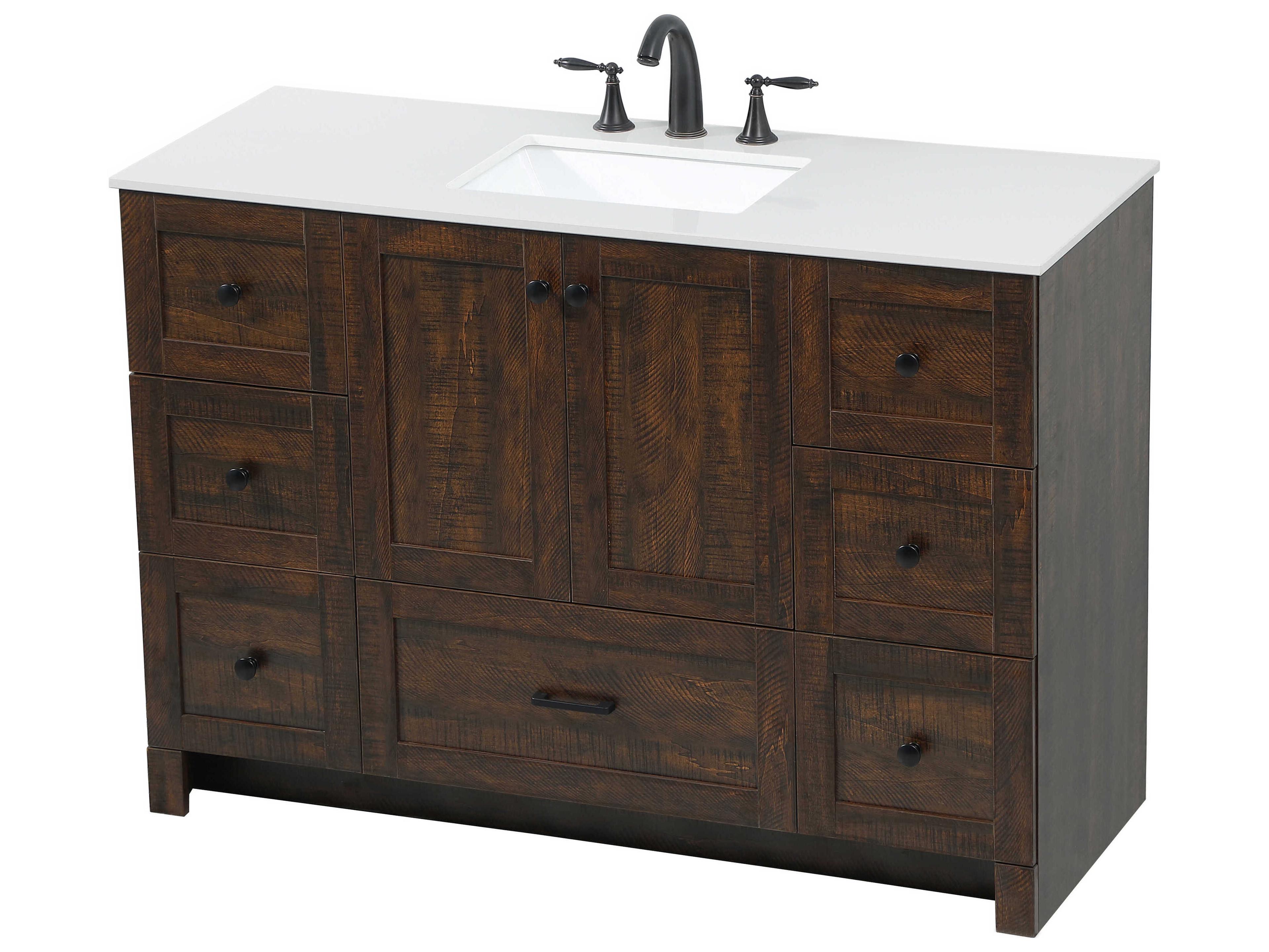 Elegant Lighting Soma Expresso 48" Vanity