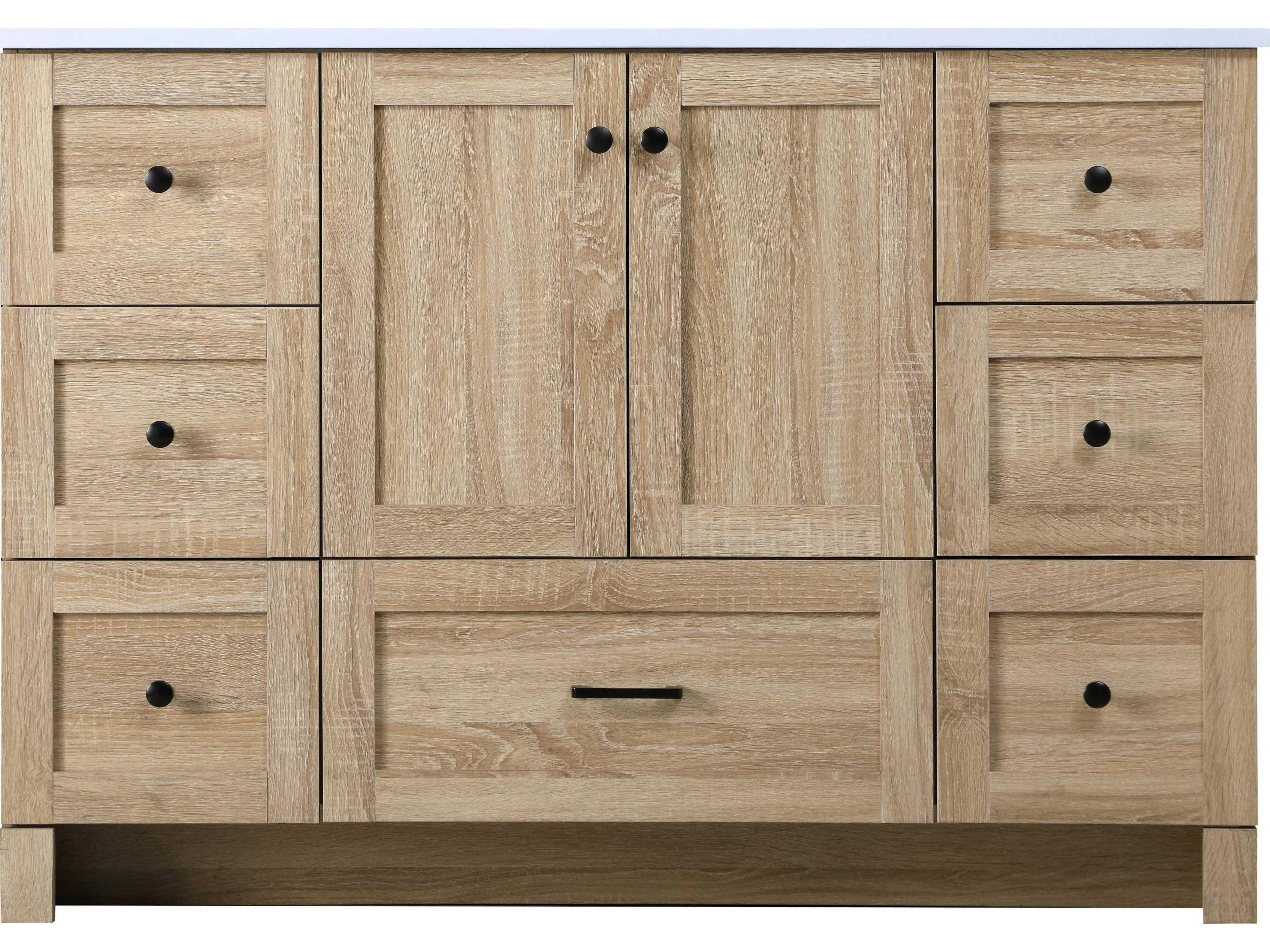 Elegant Lighting Soma 48" Mango Wood Vanity