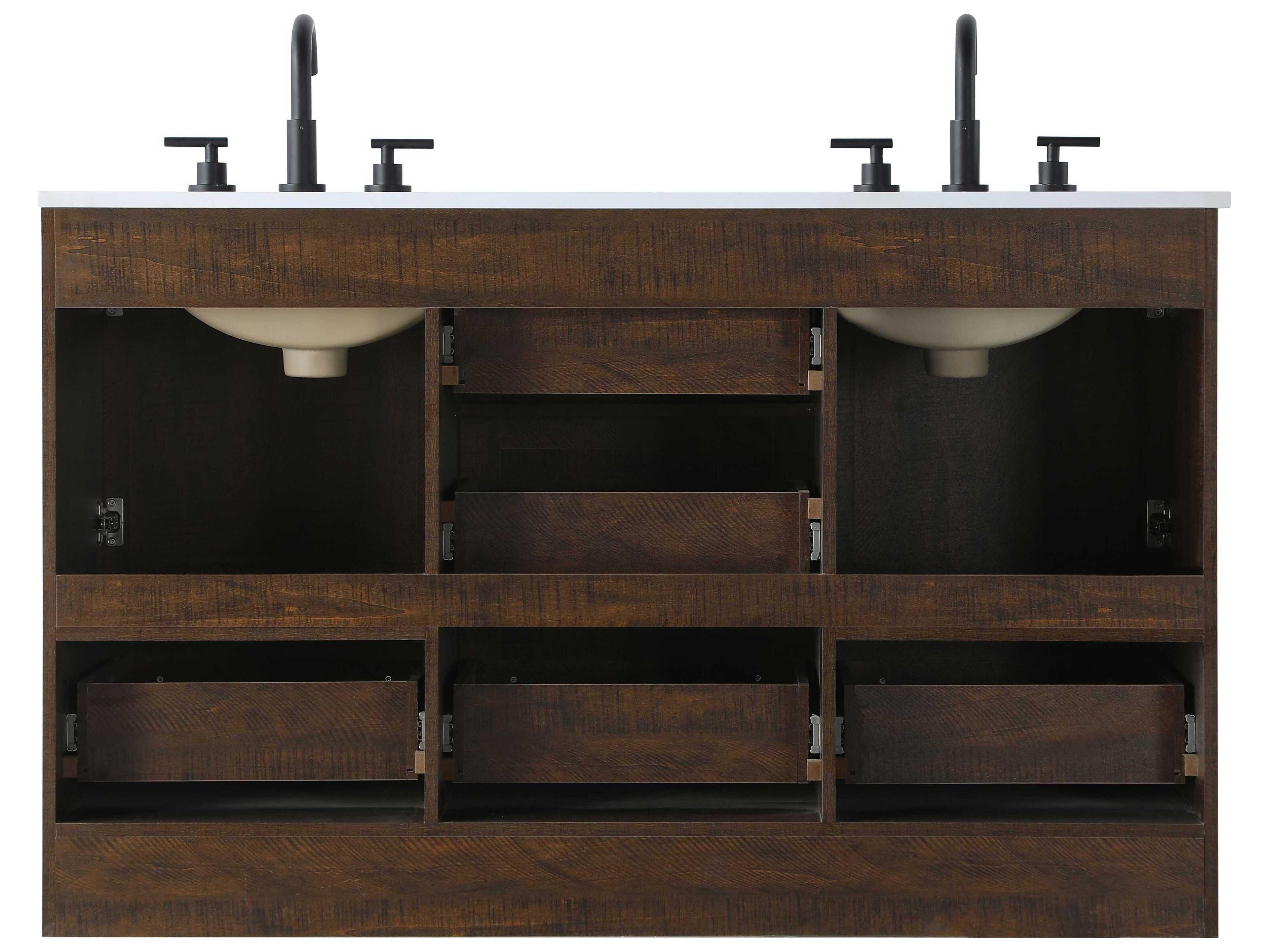 Elegant Lighting Soma Expresso Vanity