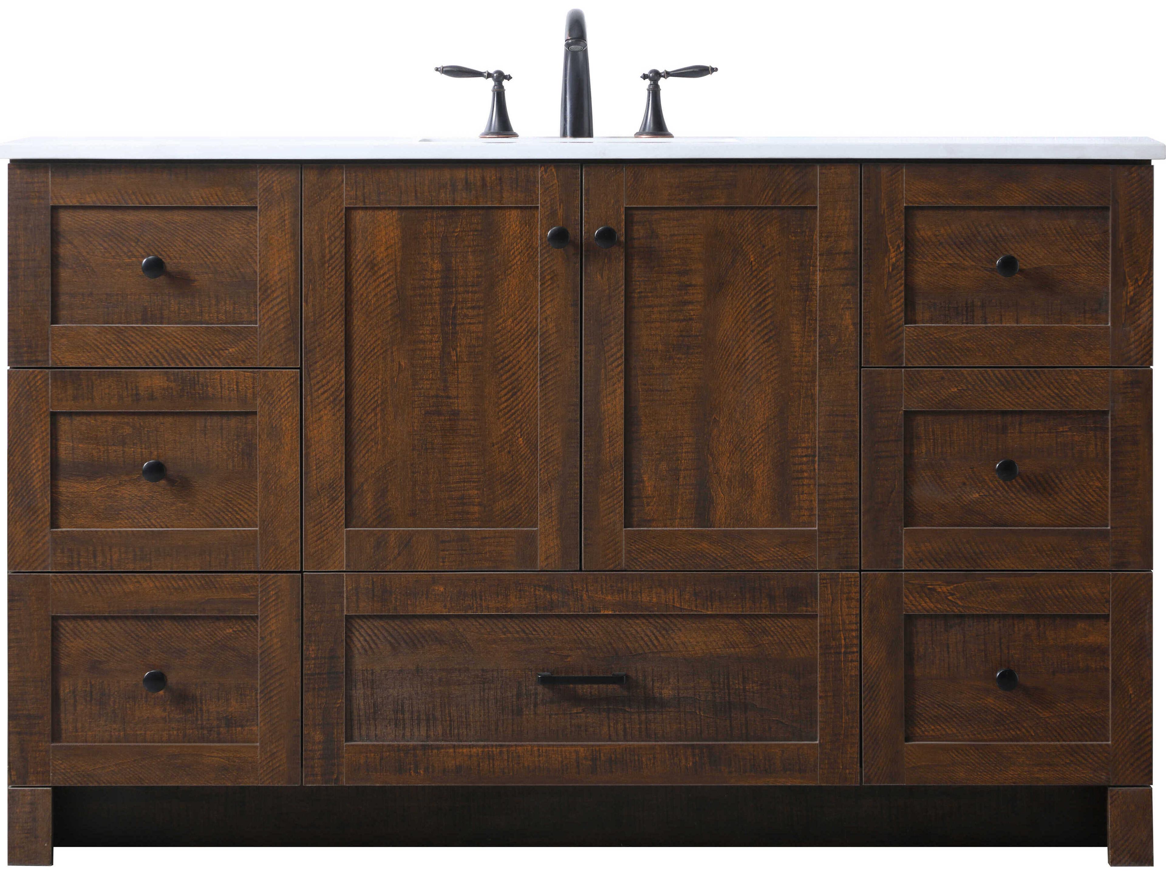 Elegant Lighting Soma Expresso Vanity