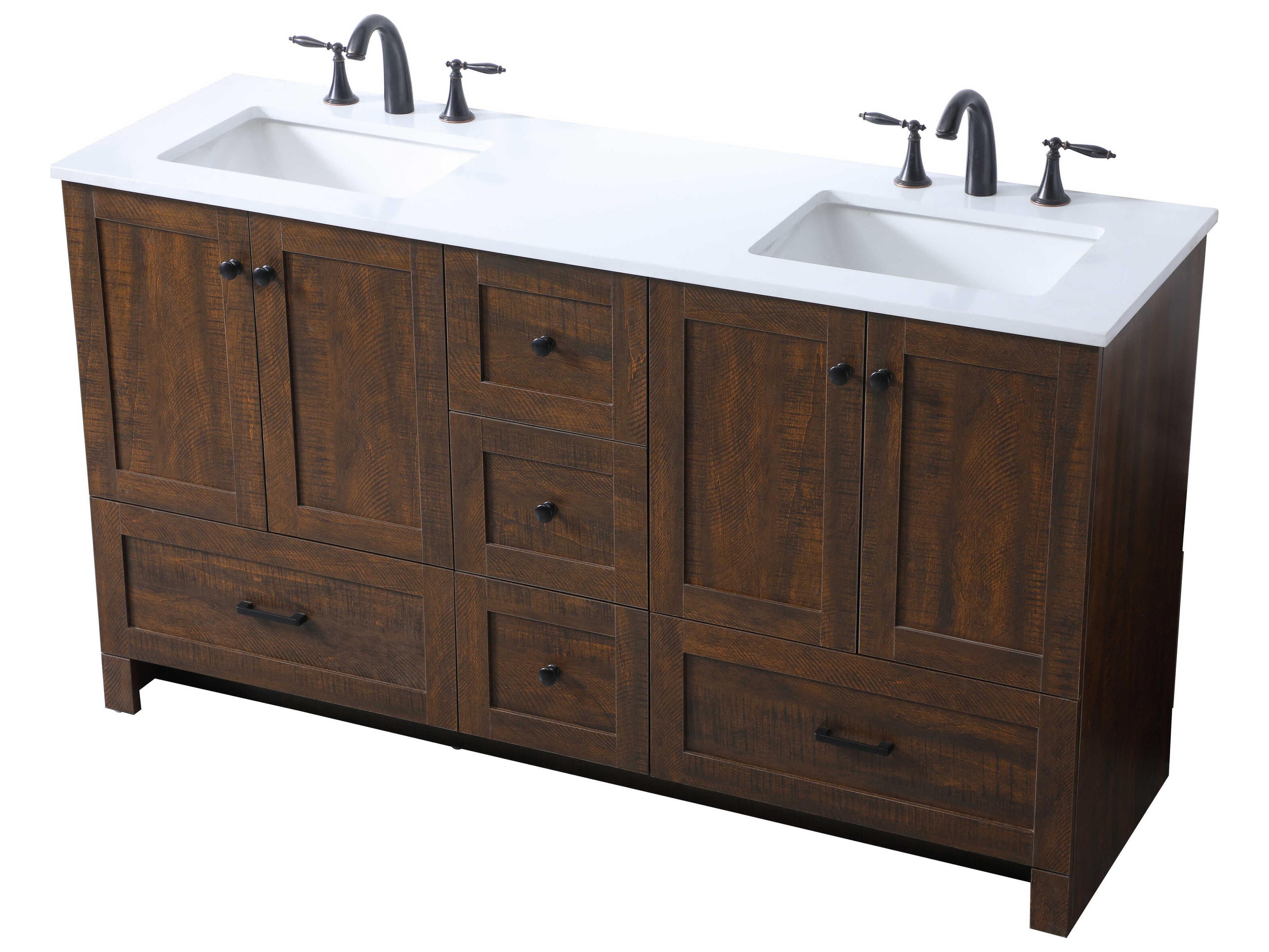 Elegant Lighting Soma Expresso Vanity