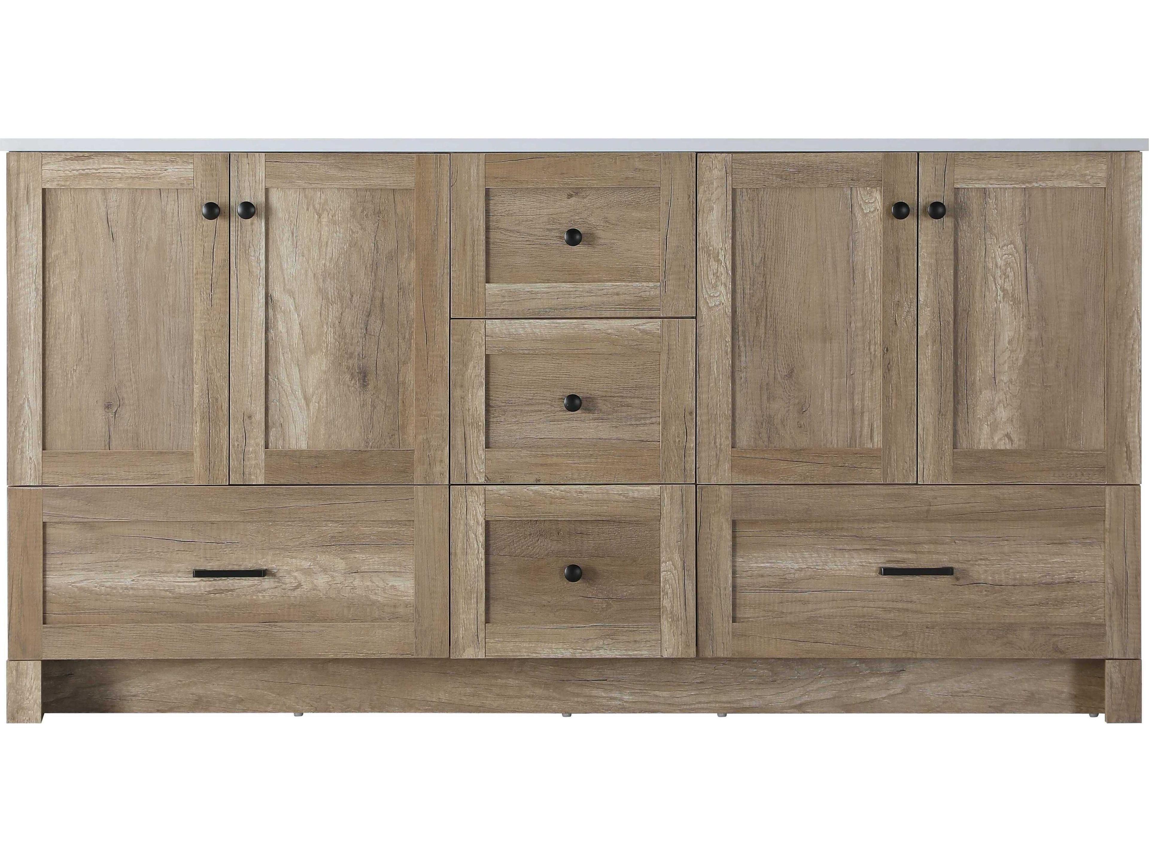 Elegant Lighting Soma Natural Oak Vanity