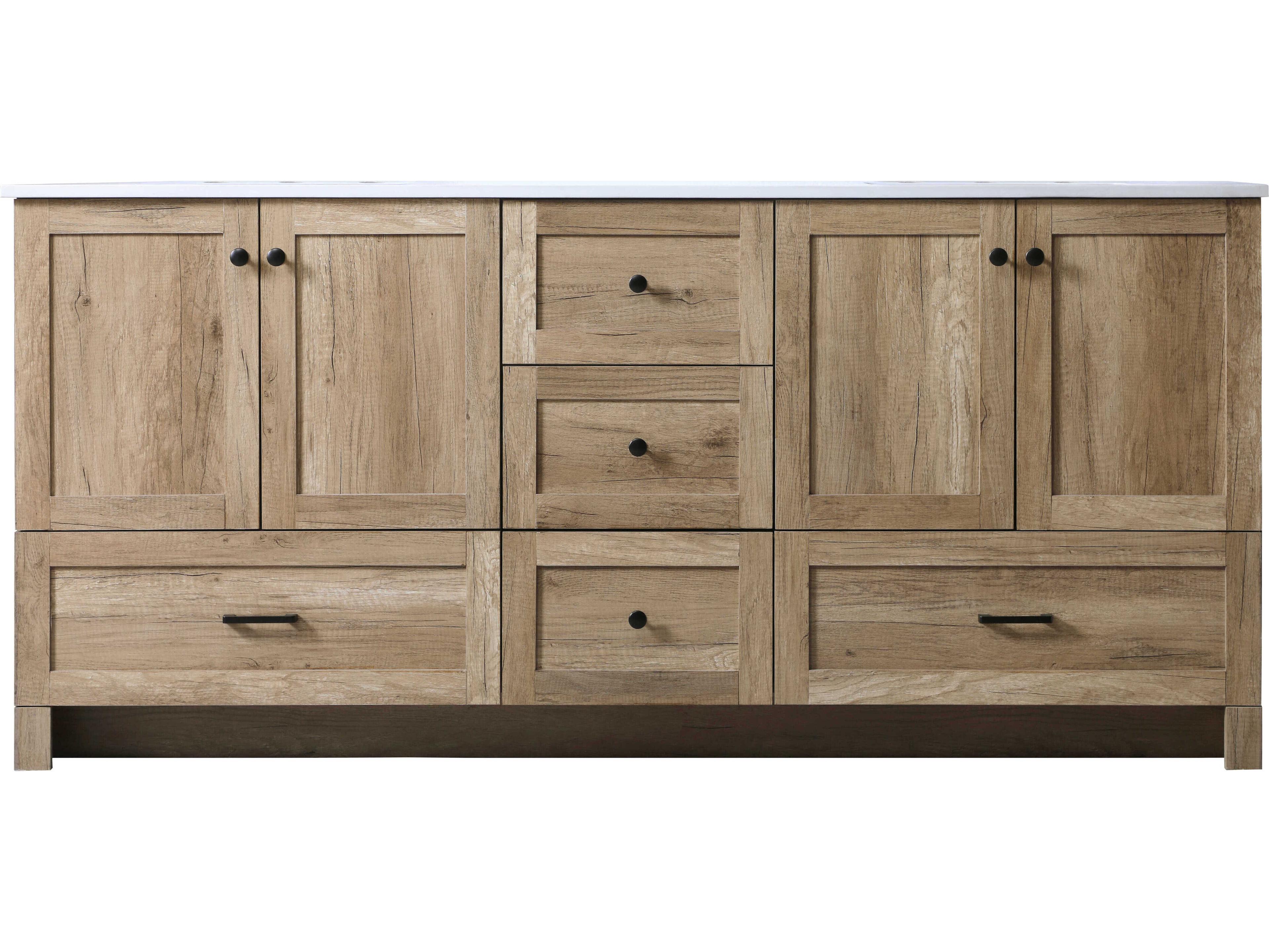 Elegant Lighting Soma Natural Oak Vanity