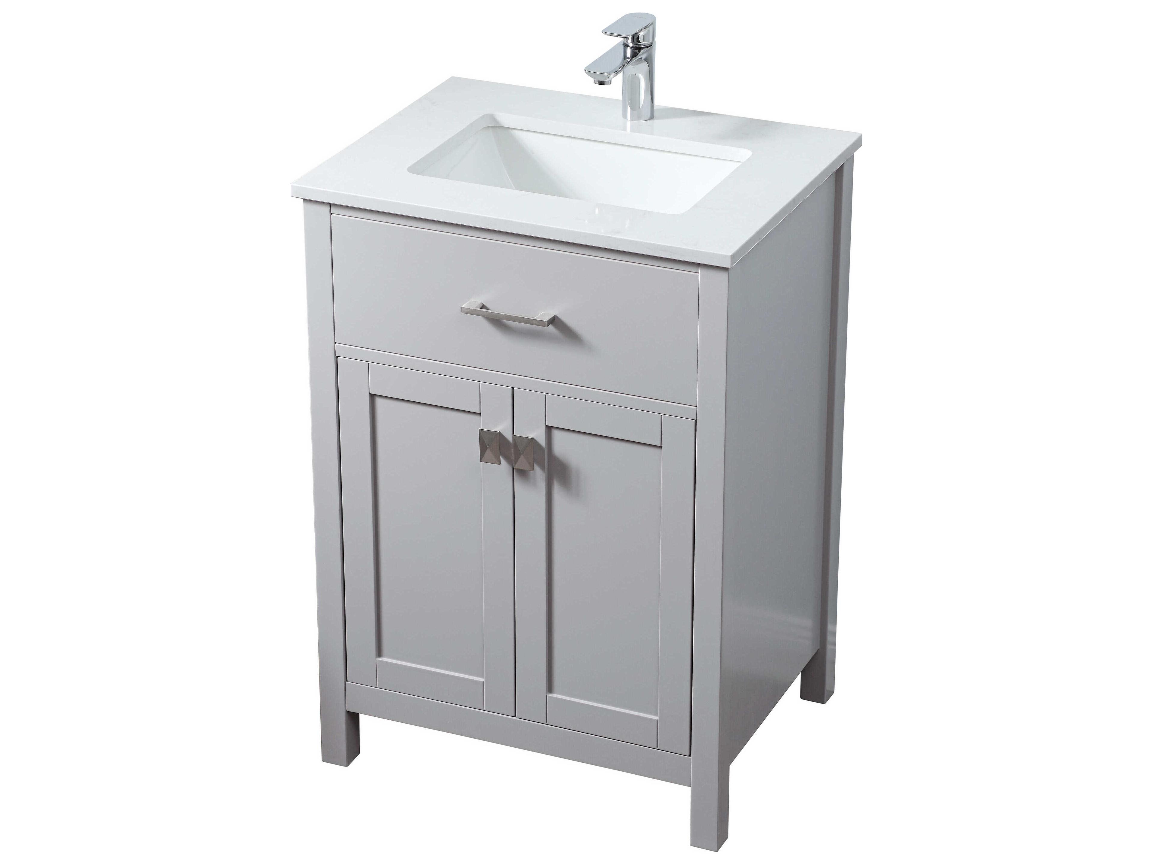 Elegant Lighting Harrison Grey Vanity