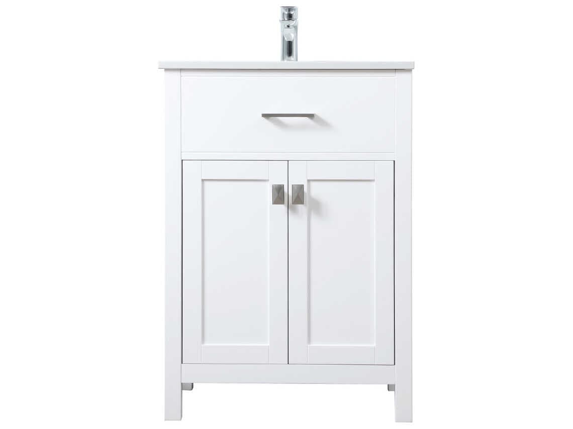 Elegant Lighting Harrison White Vanity