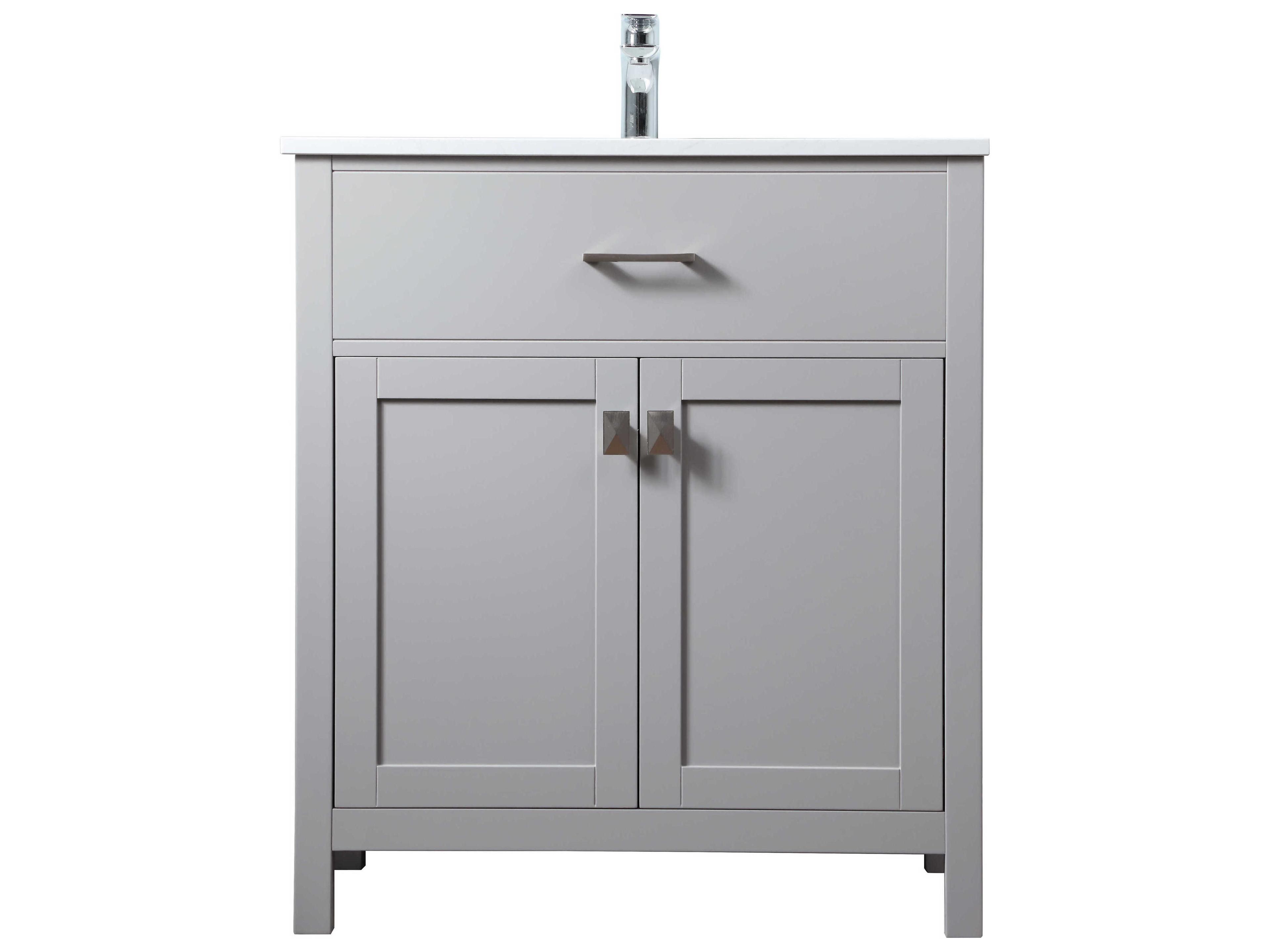 Elegant Lighting Harrison Grey Vanity