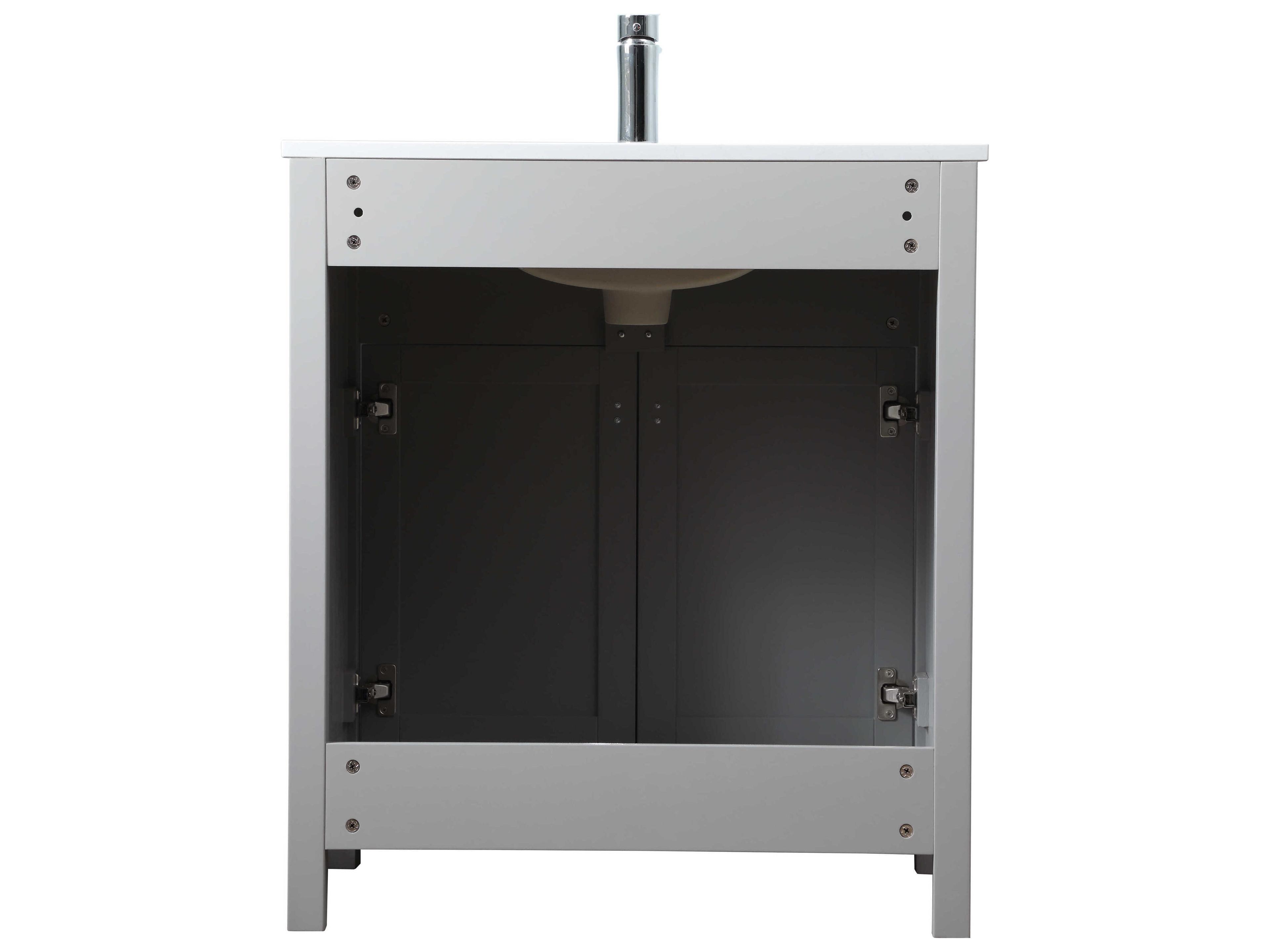 Elegant Lighting Harrison Grey Vanity