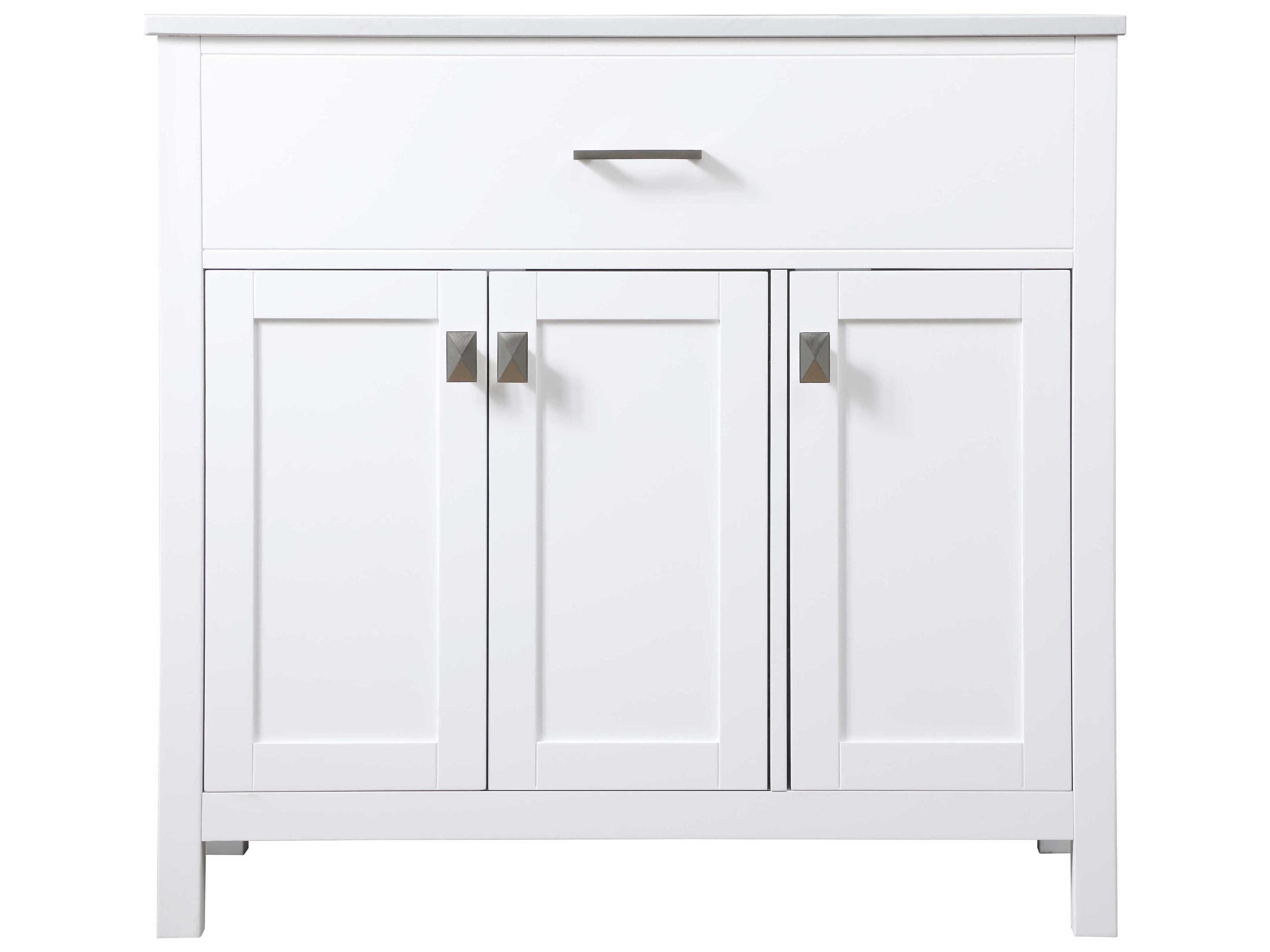 Elegant Lighting Harrison White Vanity