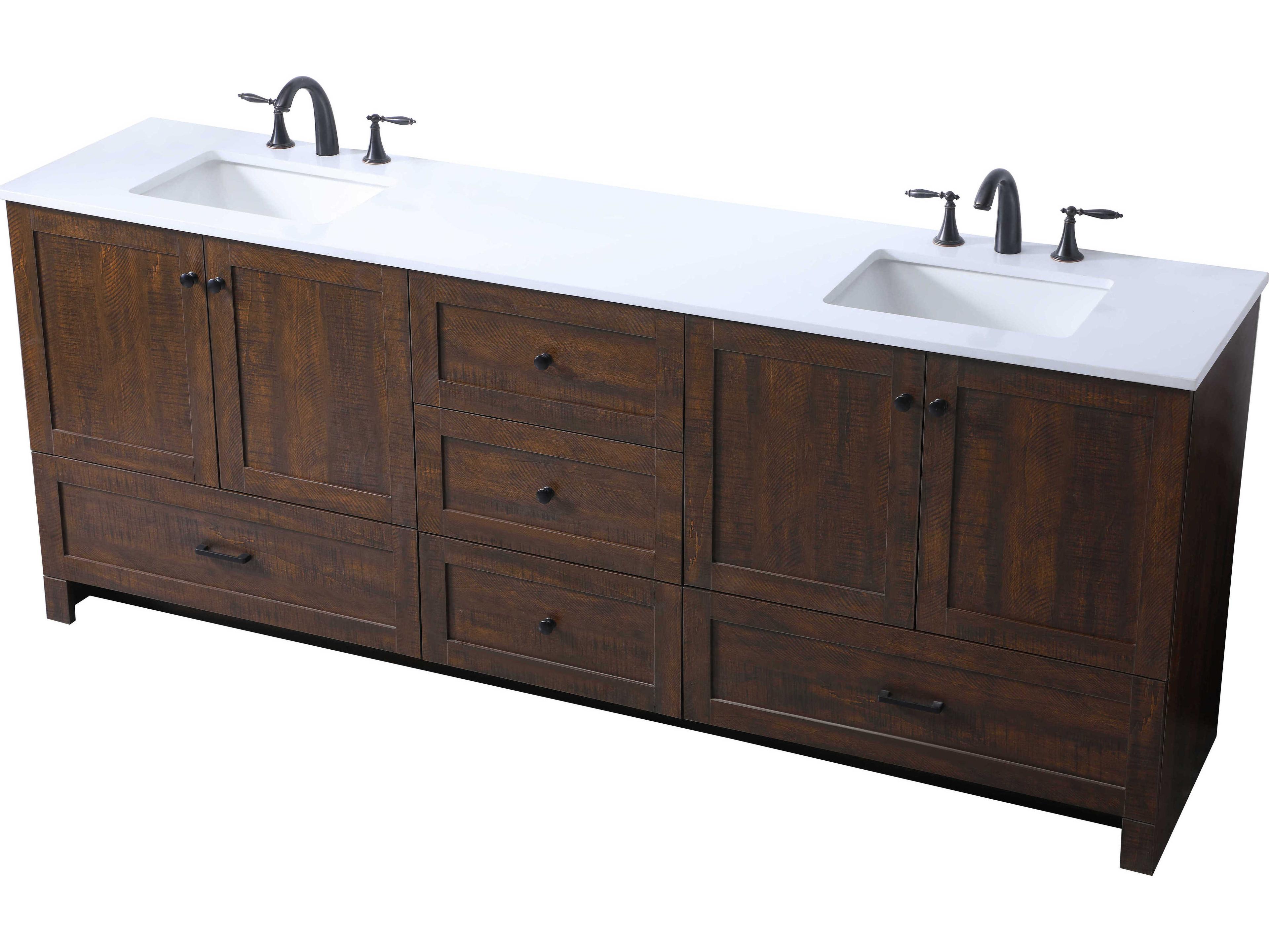 Elegant Lighting Soma Expresso Vanity