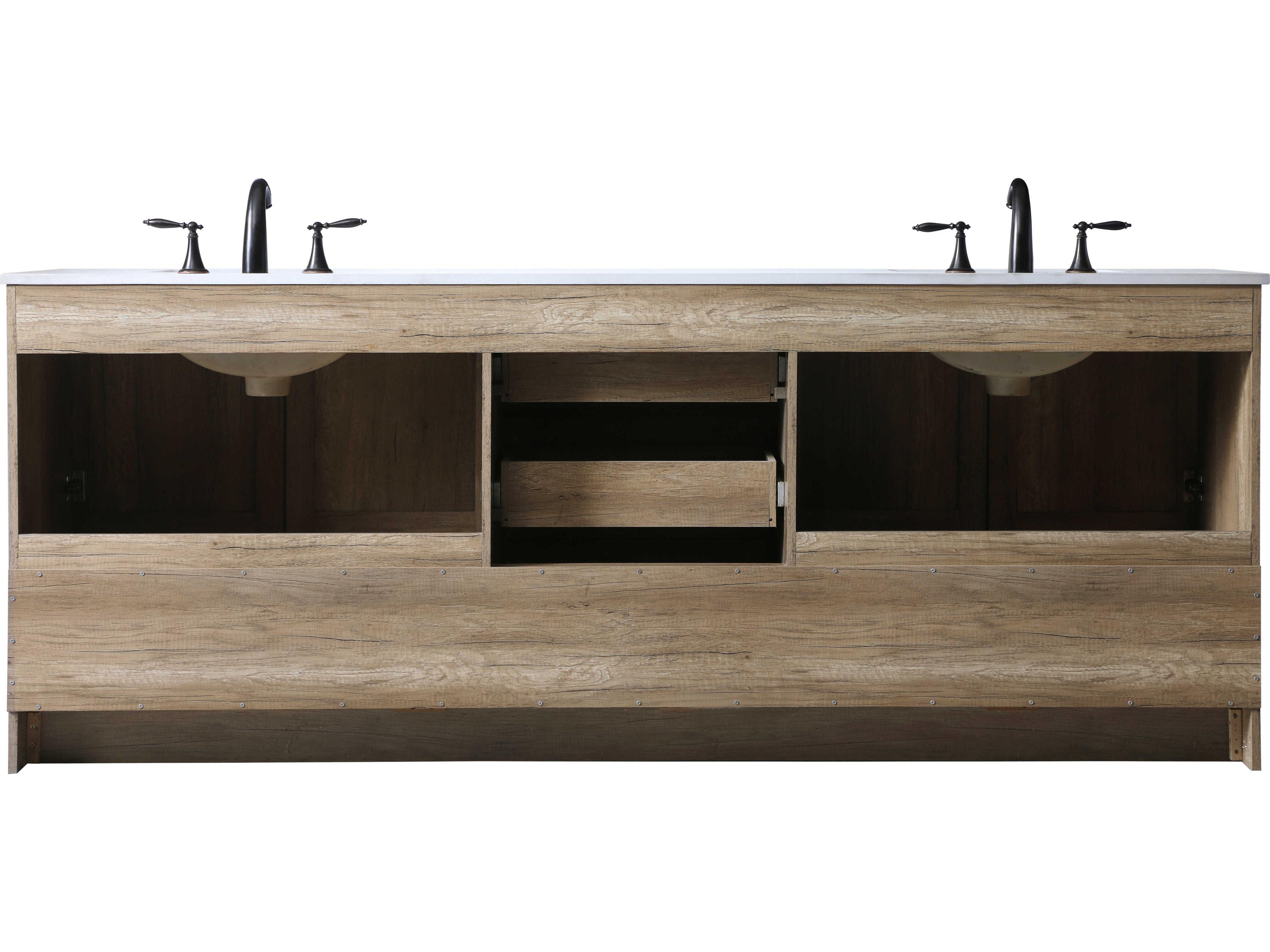 Elegant Lighting Soma Natural Oak Vanity