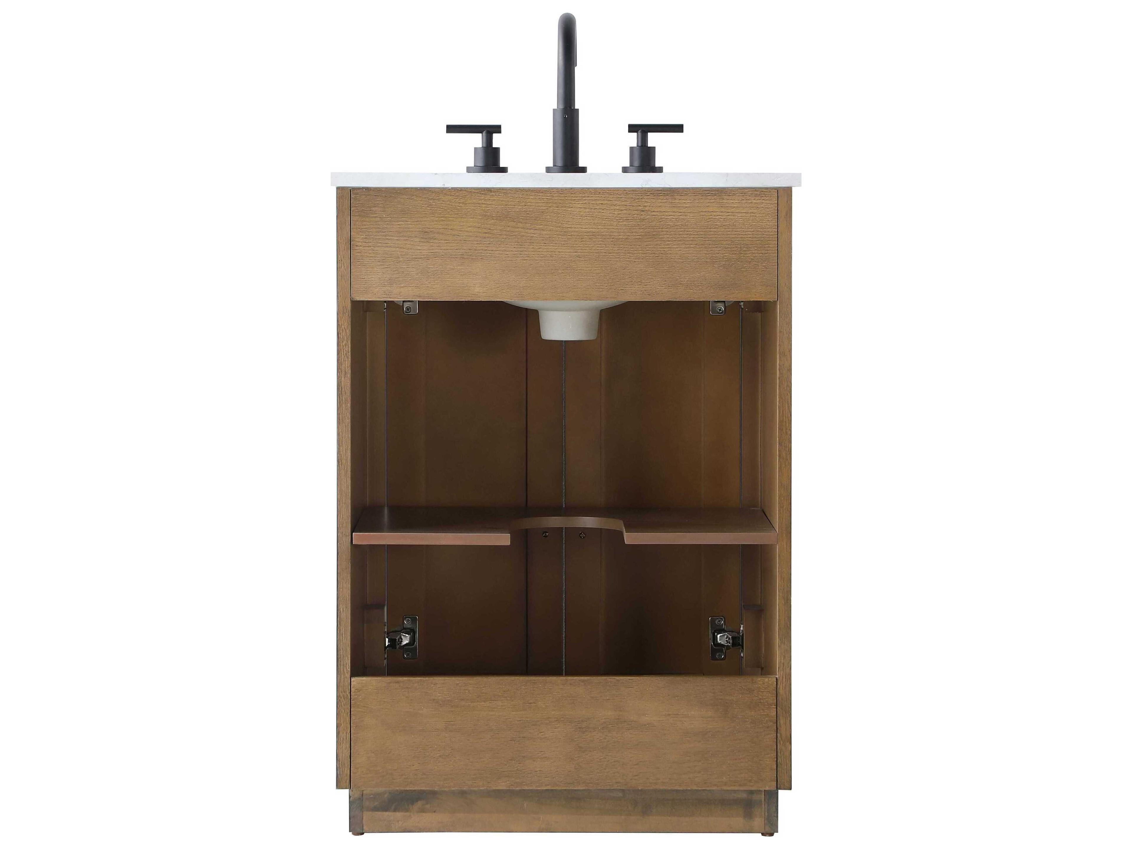 Elegant Lighting Chase Hazel Oak Vanity