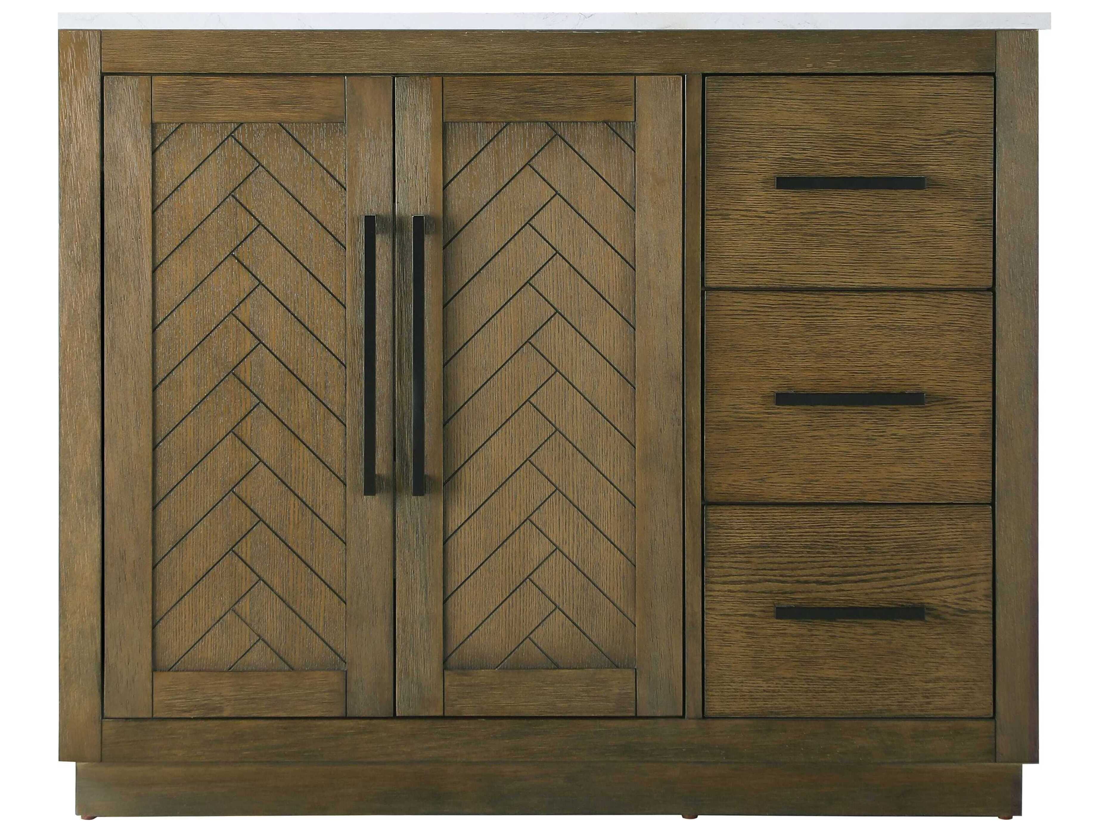 Elegant Lighting Chase Hazel Oak Vanity