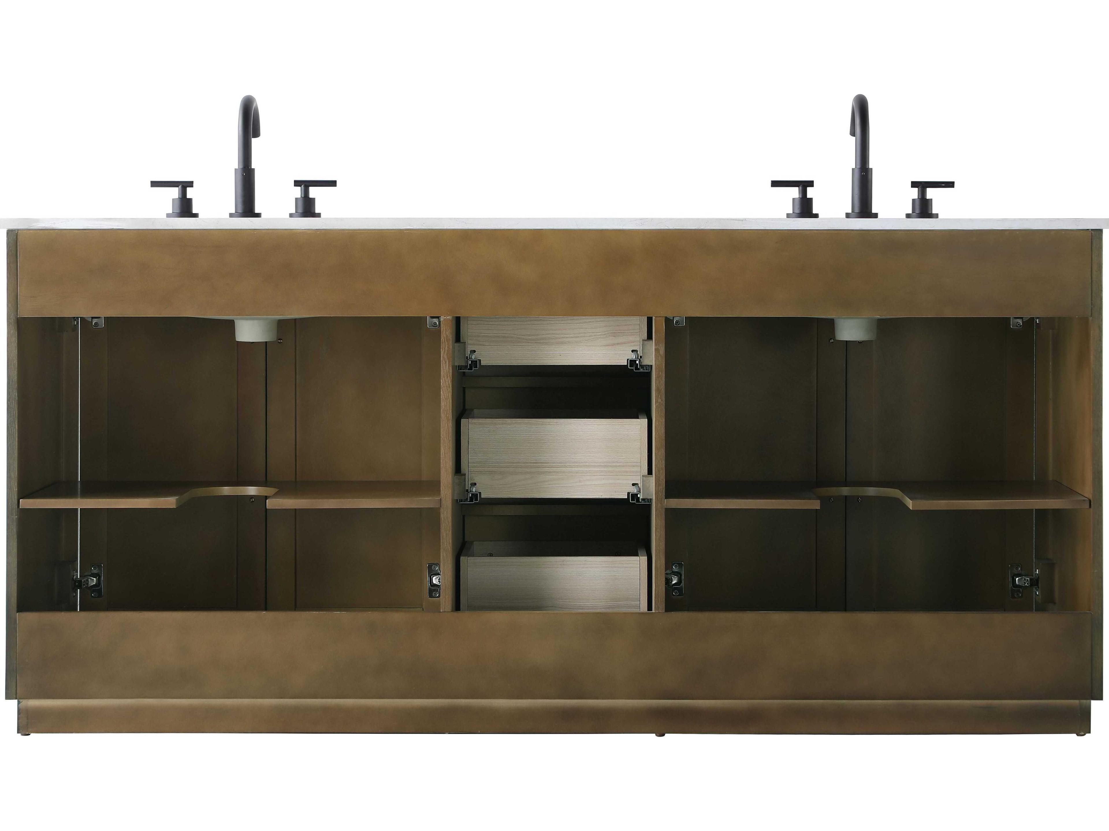 Elegant Lighting Chase Hazel Oak Vanity