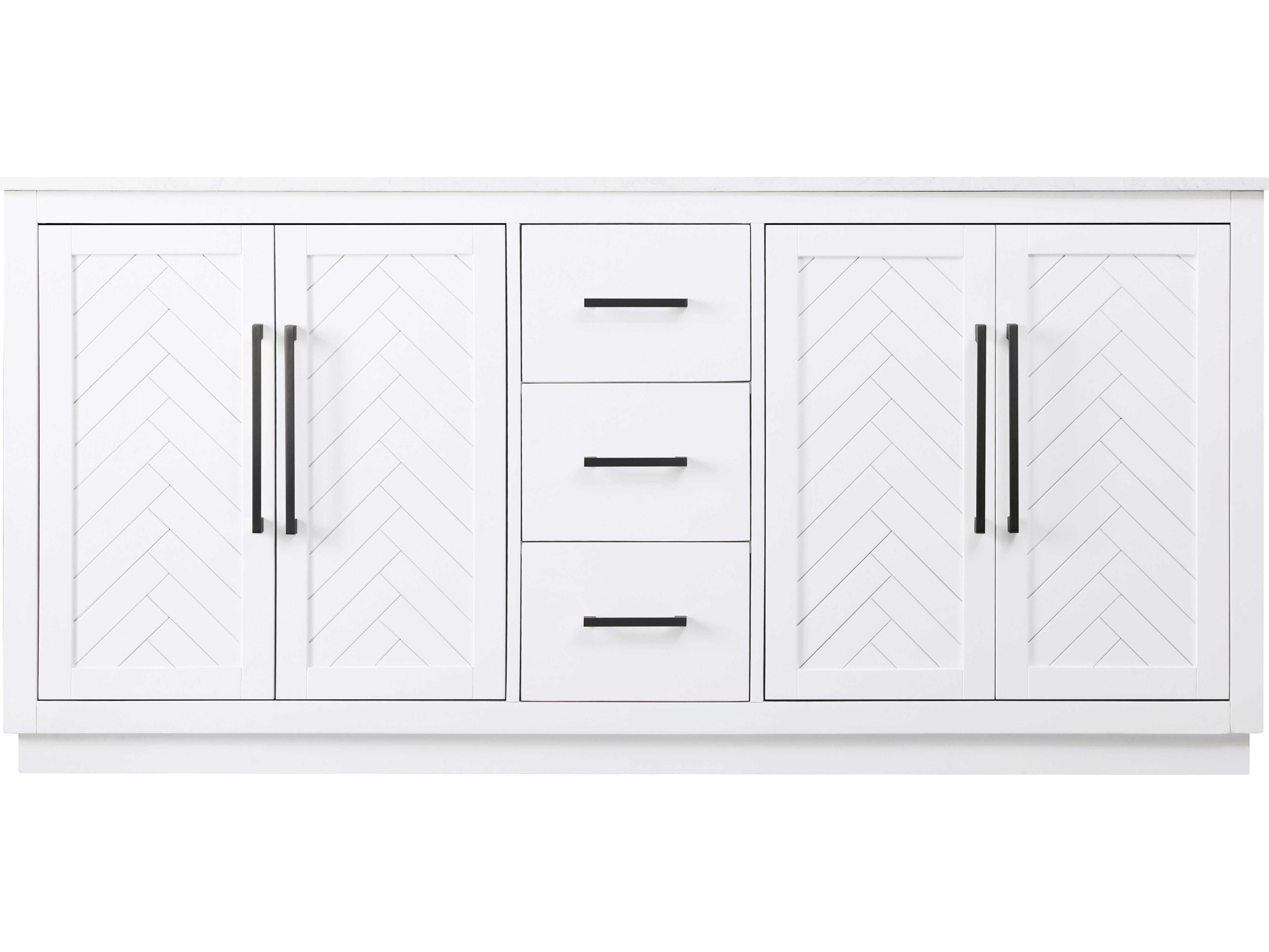 Elegant Lighting Chase White Vanity