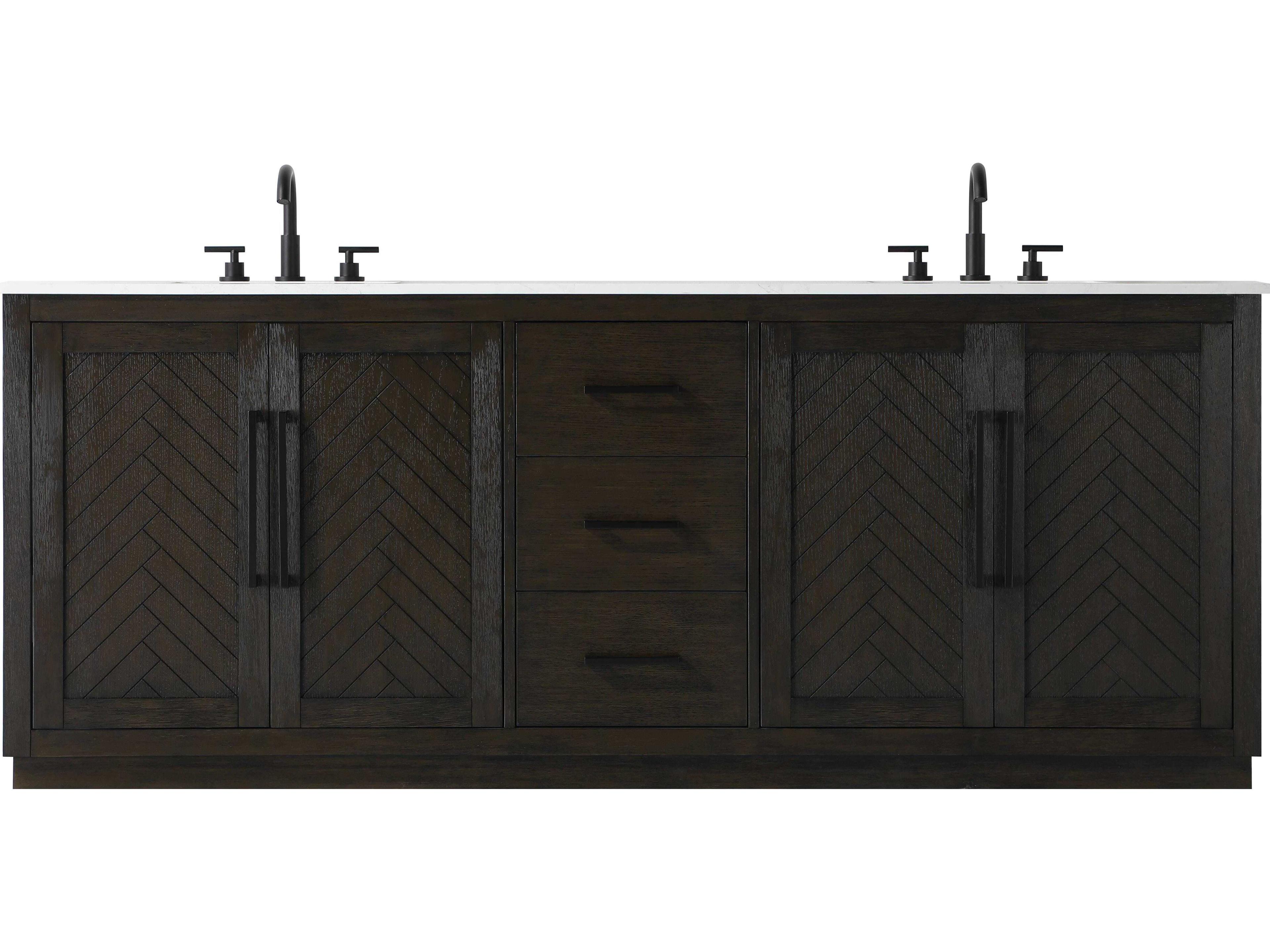 Elegant Lighting Chase Chocolate Oak Vanity