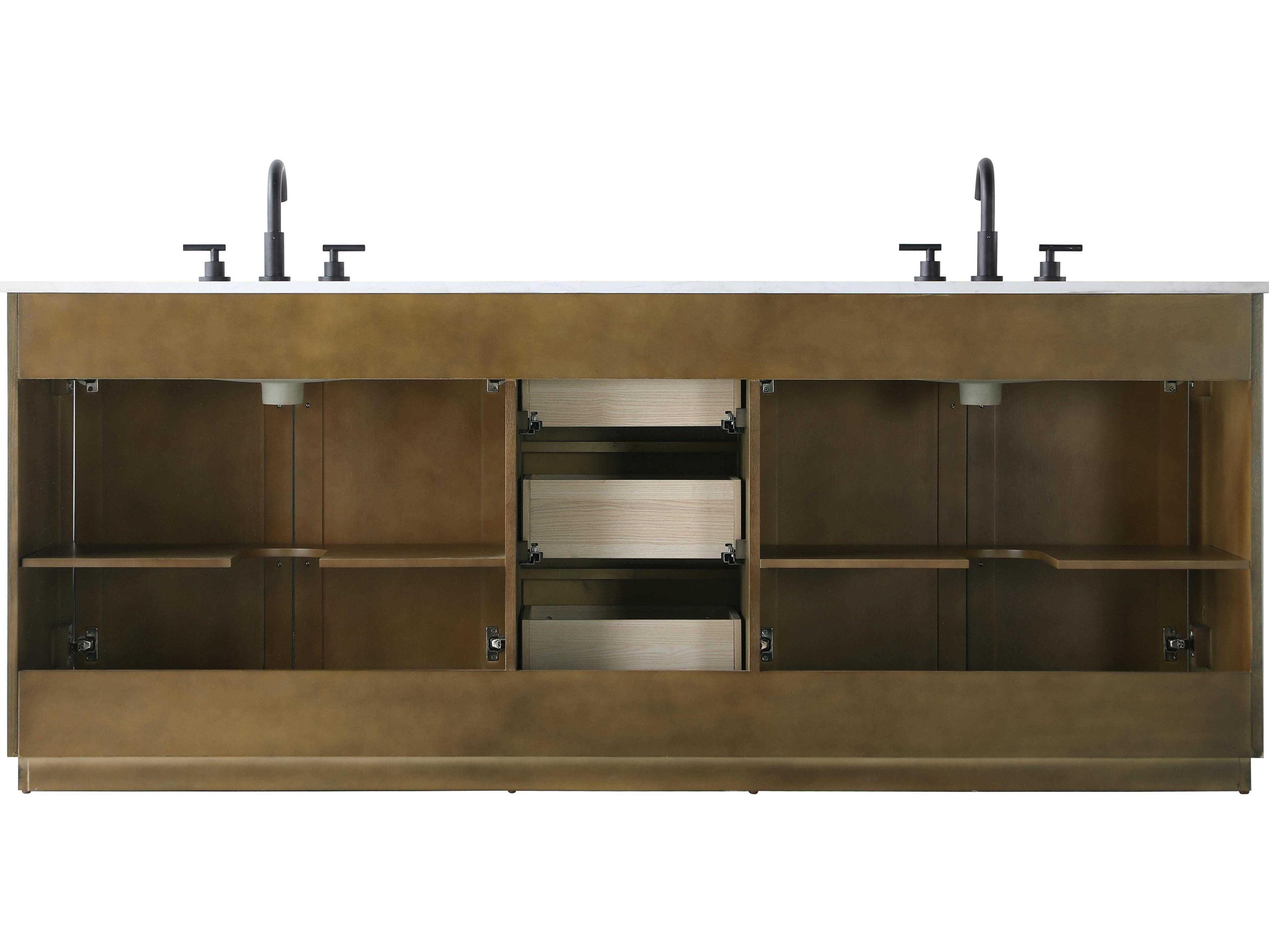 Elegant Lighting Chase Hazel Oak Vanity