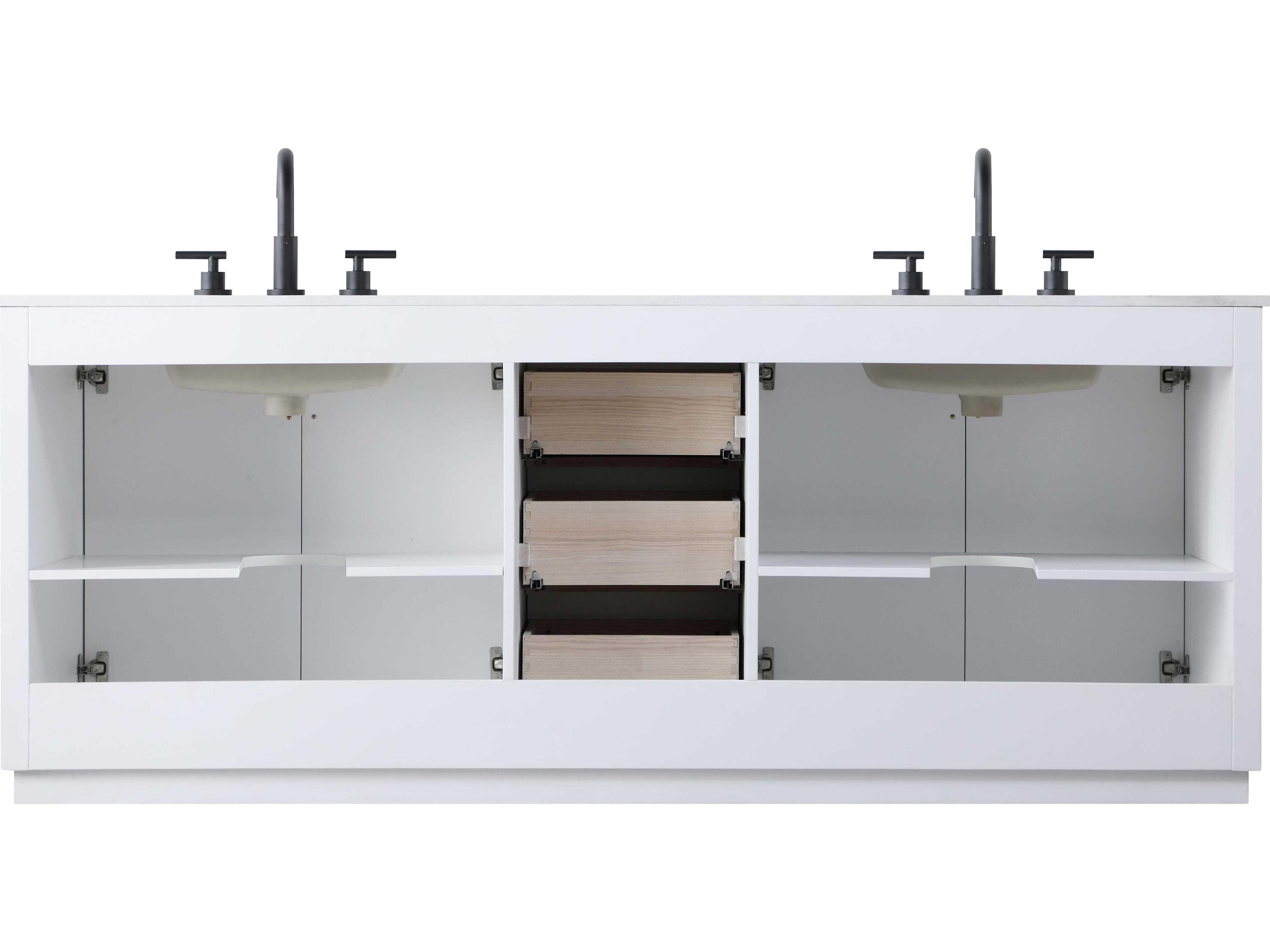 Elegant Lighting Chase White Vanity