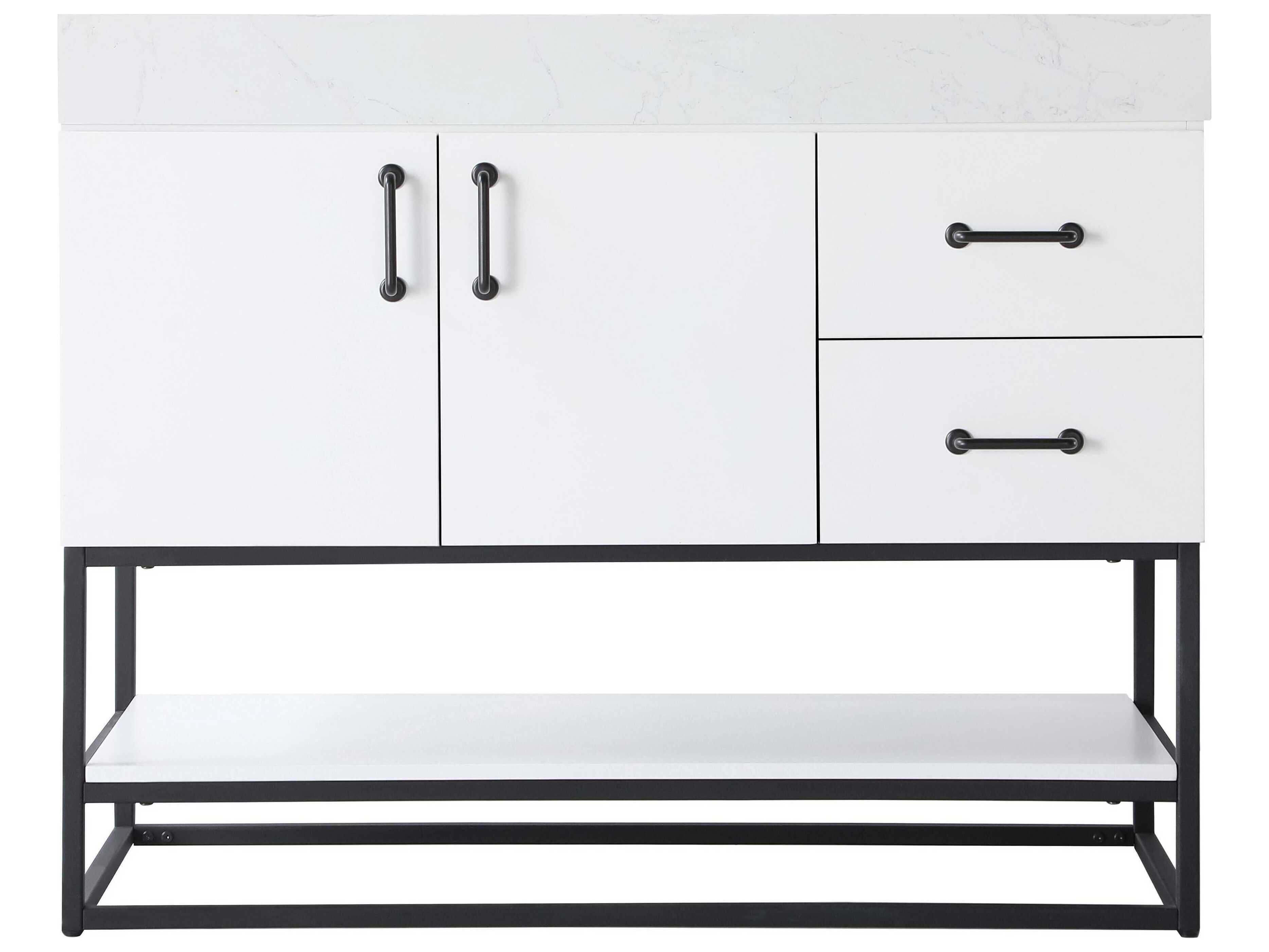 Elegant Lighting Caroline White Vanity