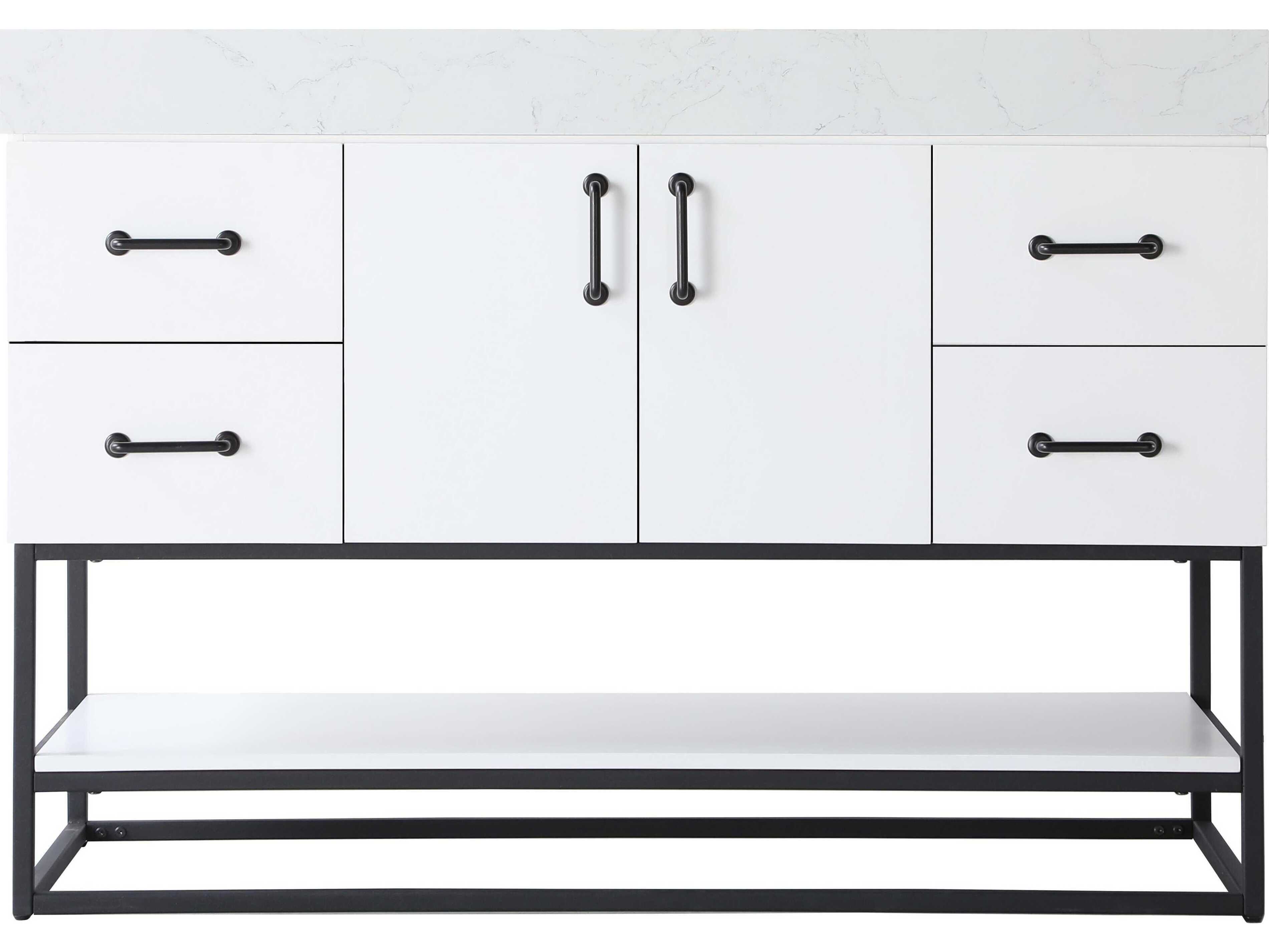 Elegant Lighting Caroline White Vanity