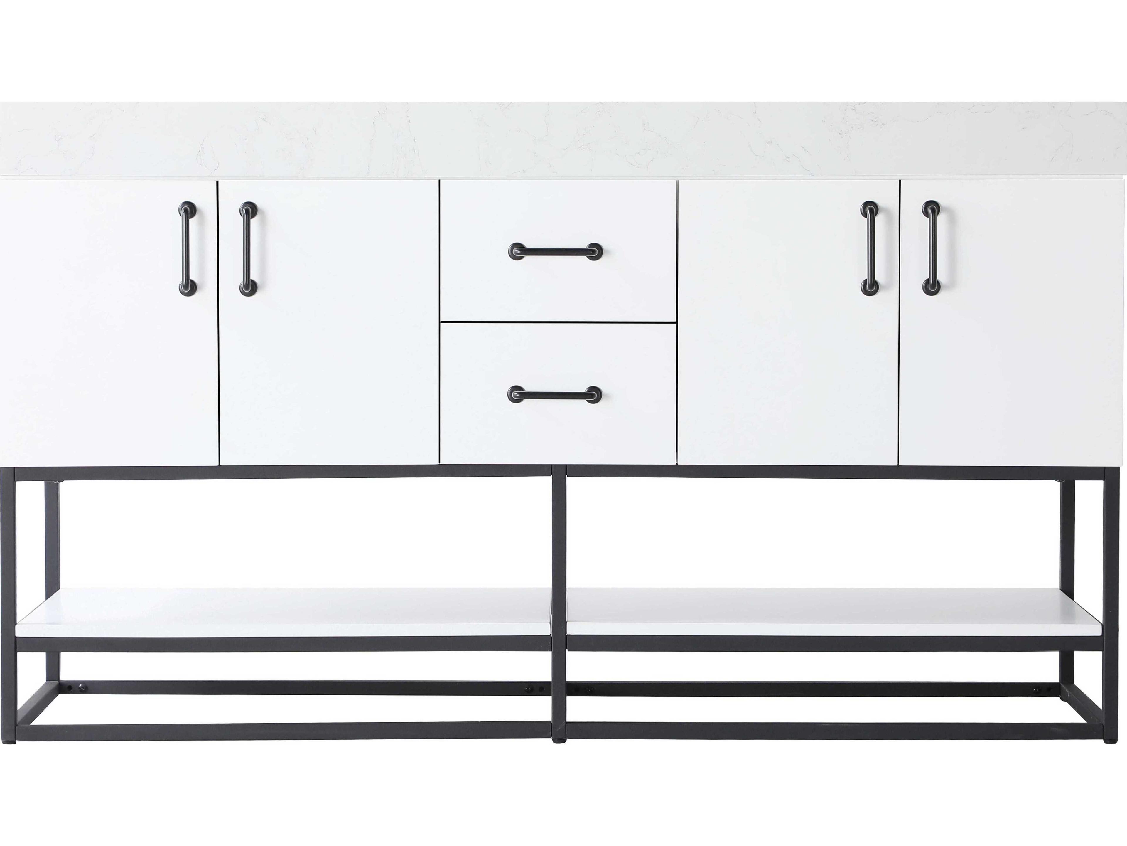 Elegant Lighting Caroline White Vanity