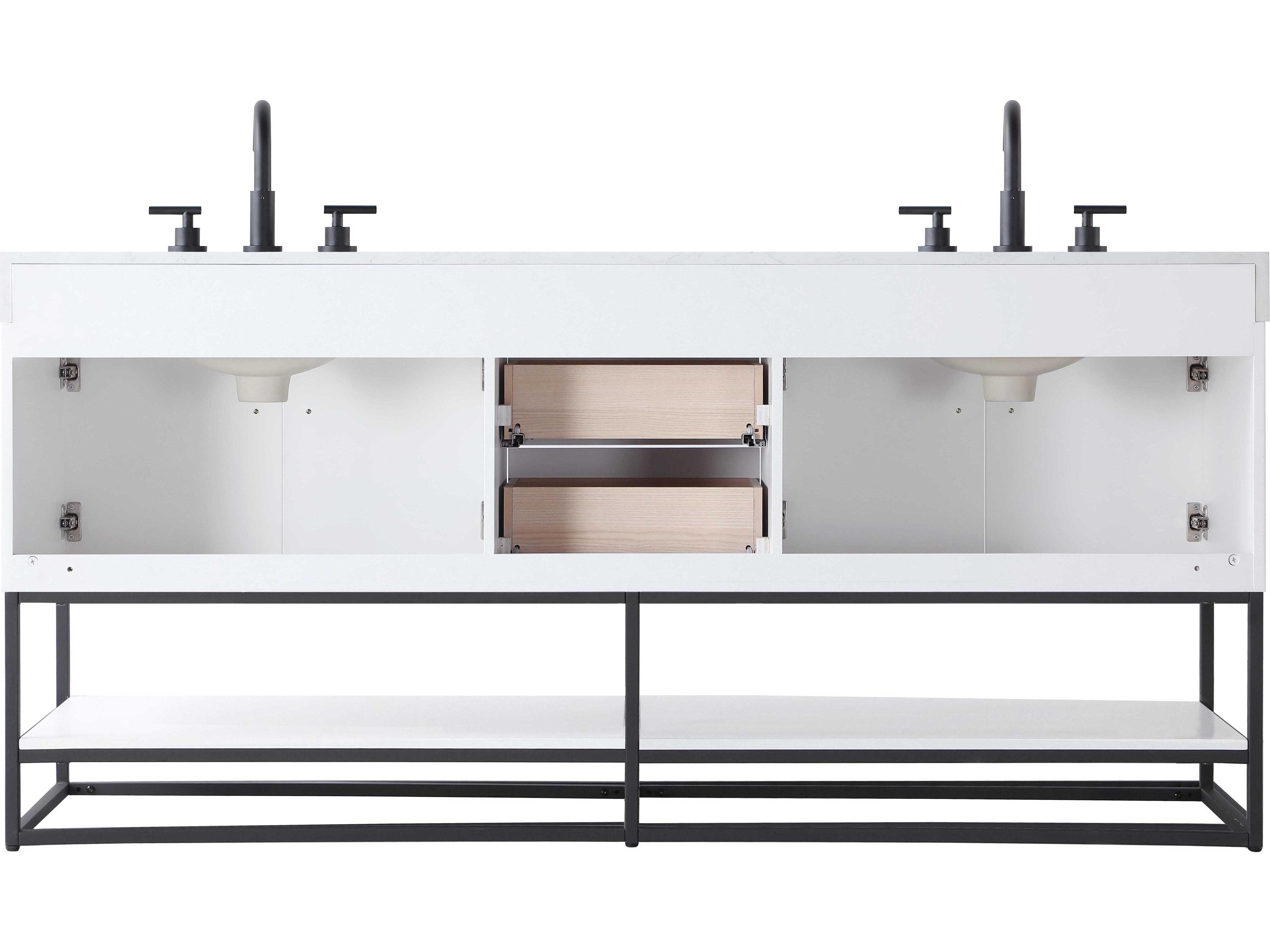 Elegant Lighting Caroline White Vanity