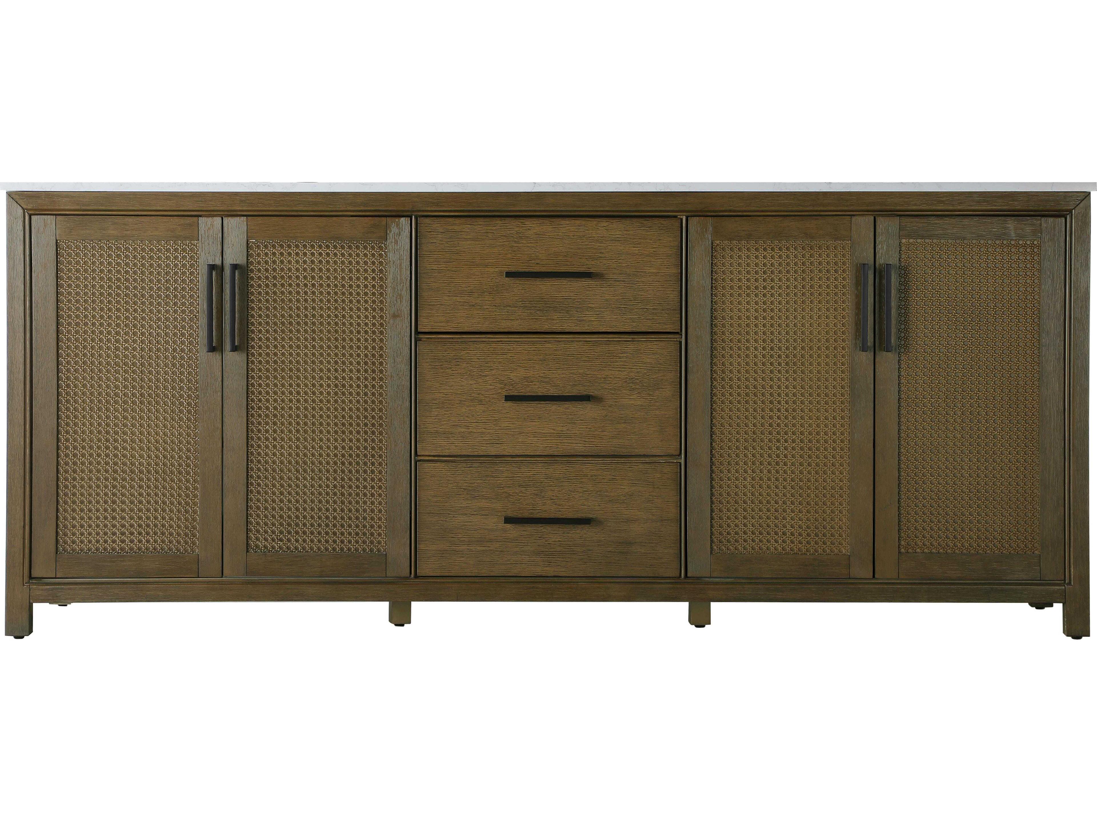 Elegant Lighting Alina Hazel Oak Vanity