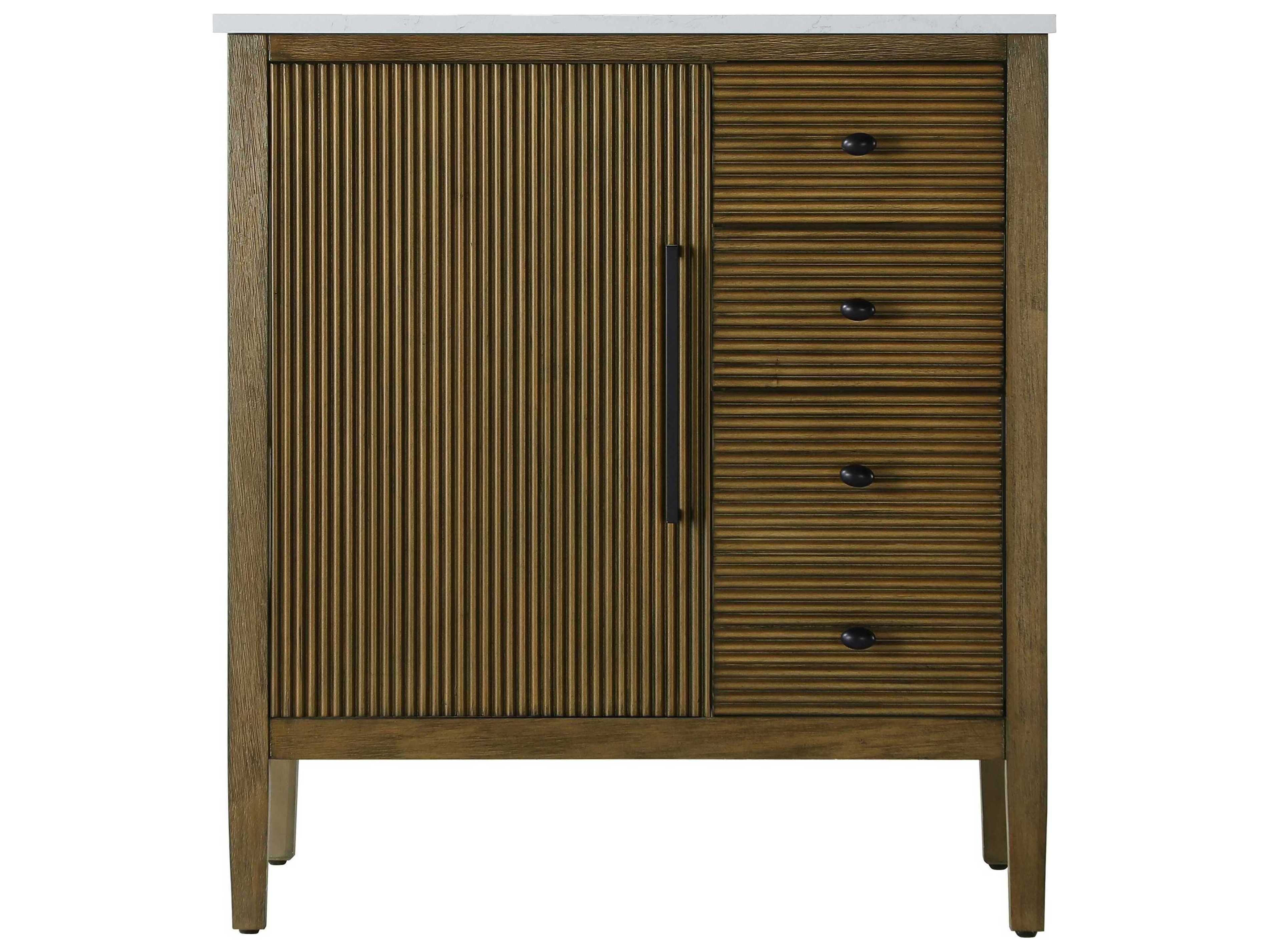 Elegant Lighting Blakely Hazel Oak Vanity