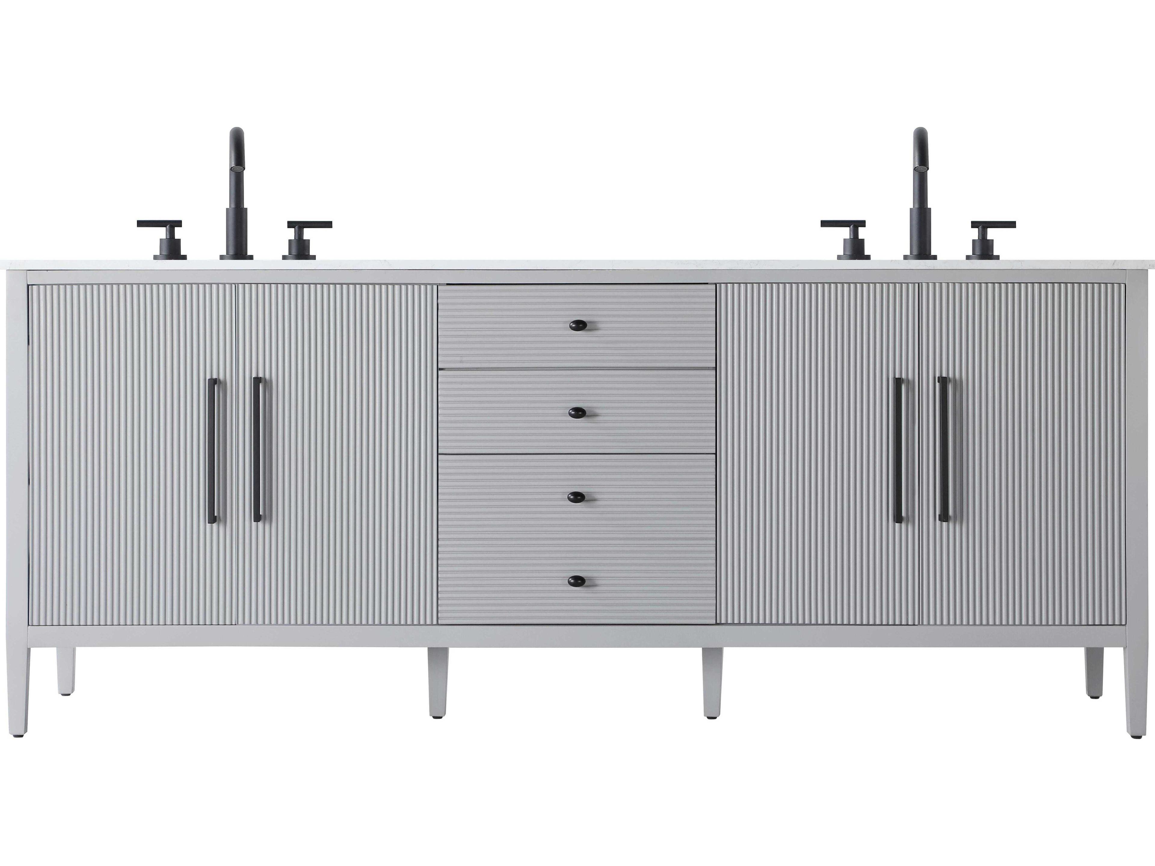 Elegant Lighting Blakely Grey Vanity