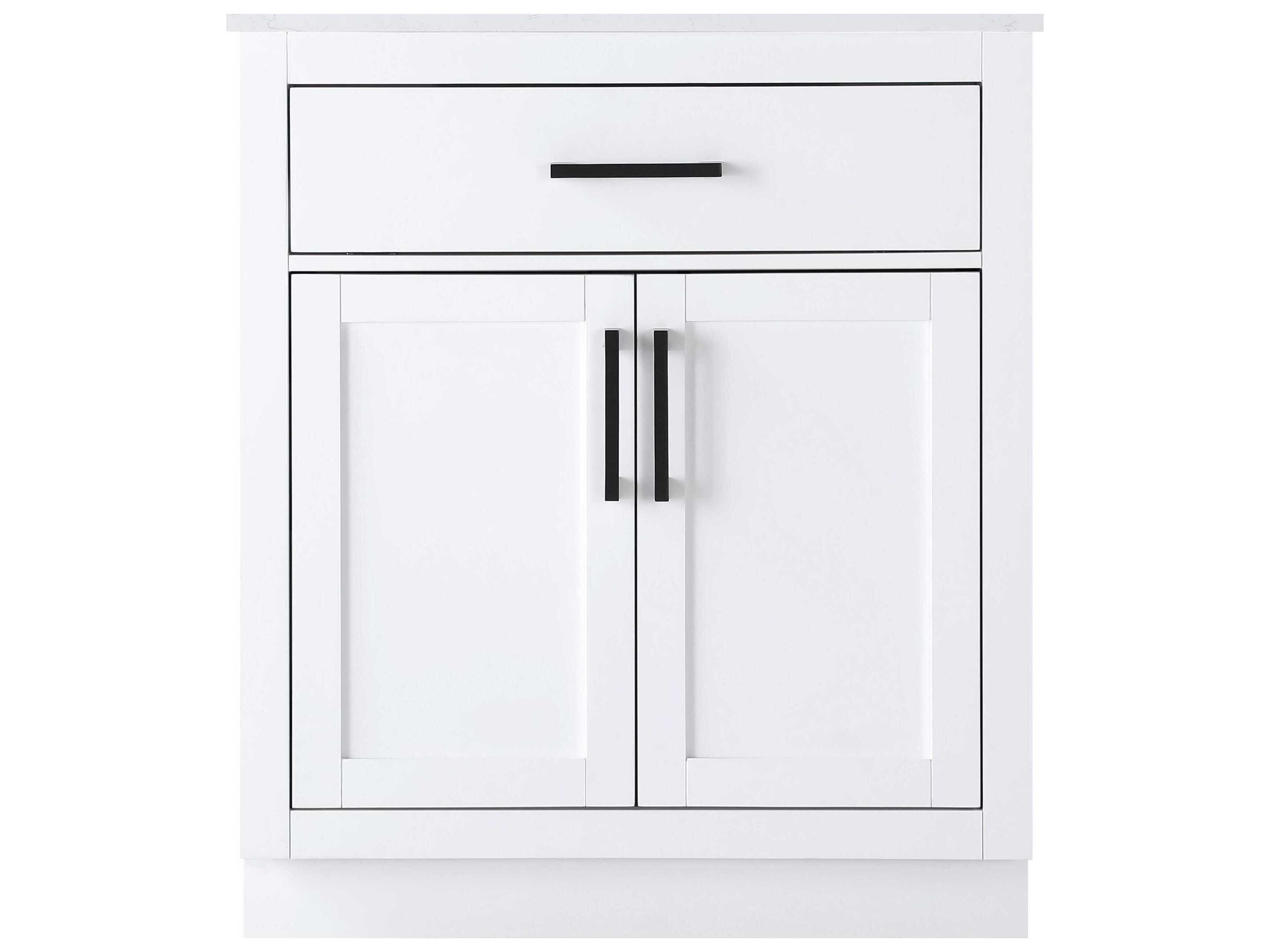 Elegant Lighting Alden White 30" Vanity