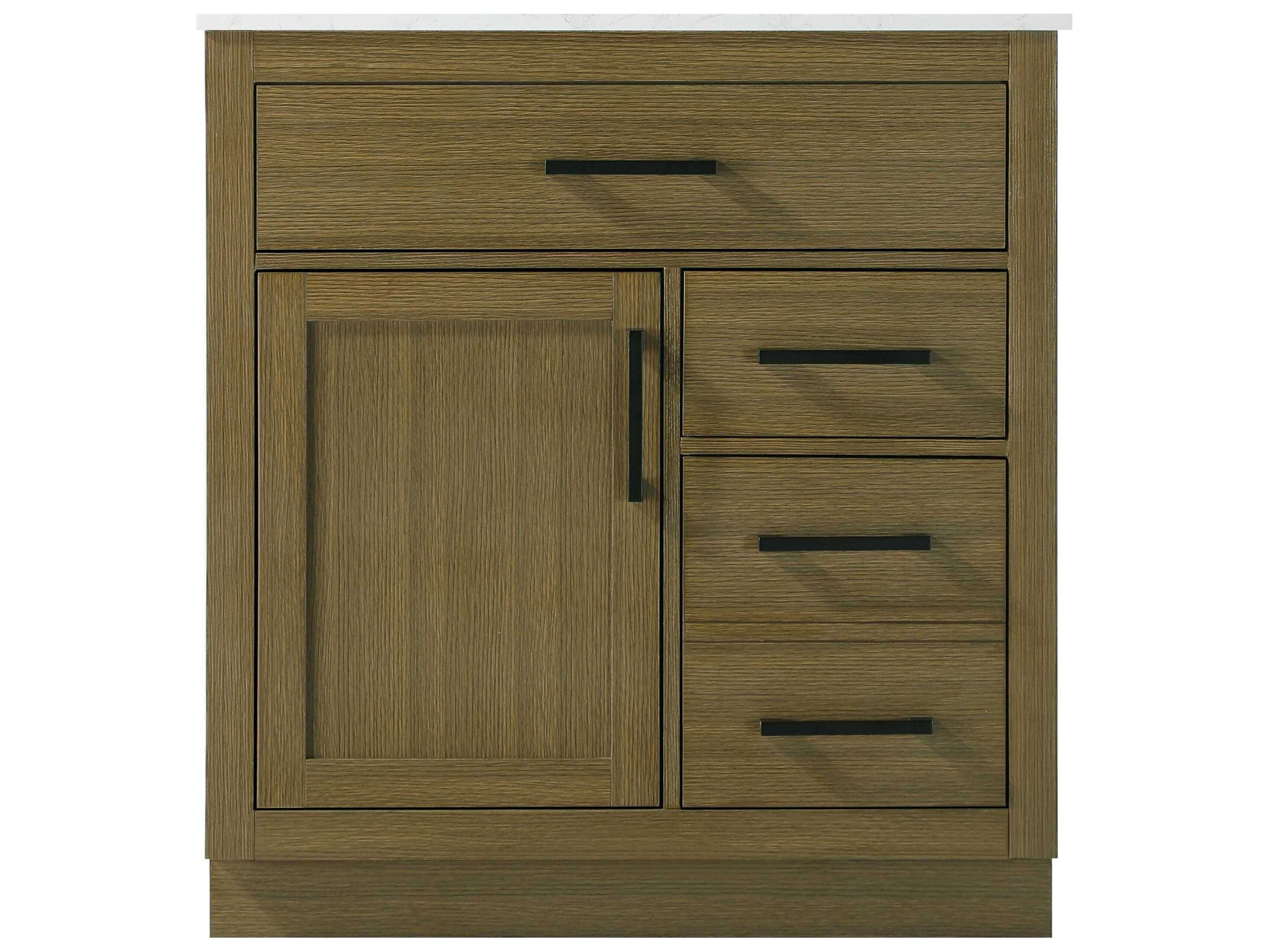 Elegant Lighting Alden Chestnut Brown 32" Vanity