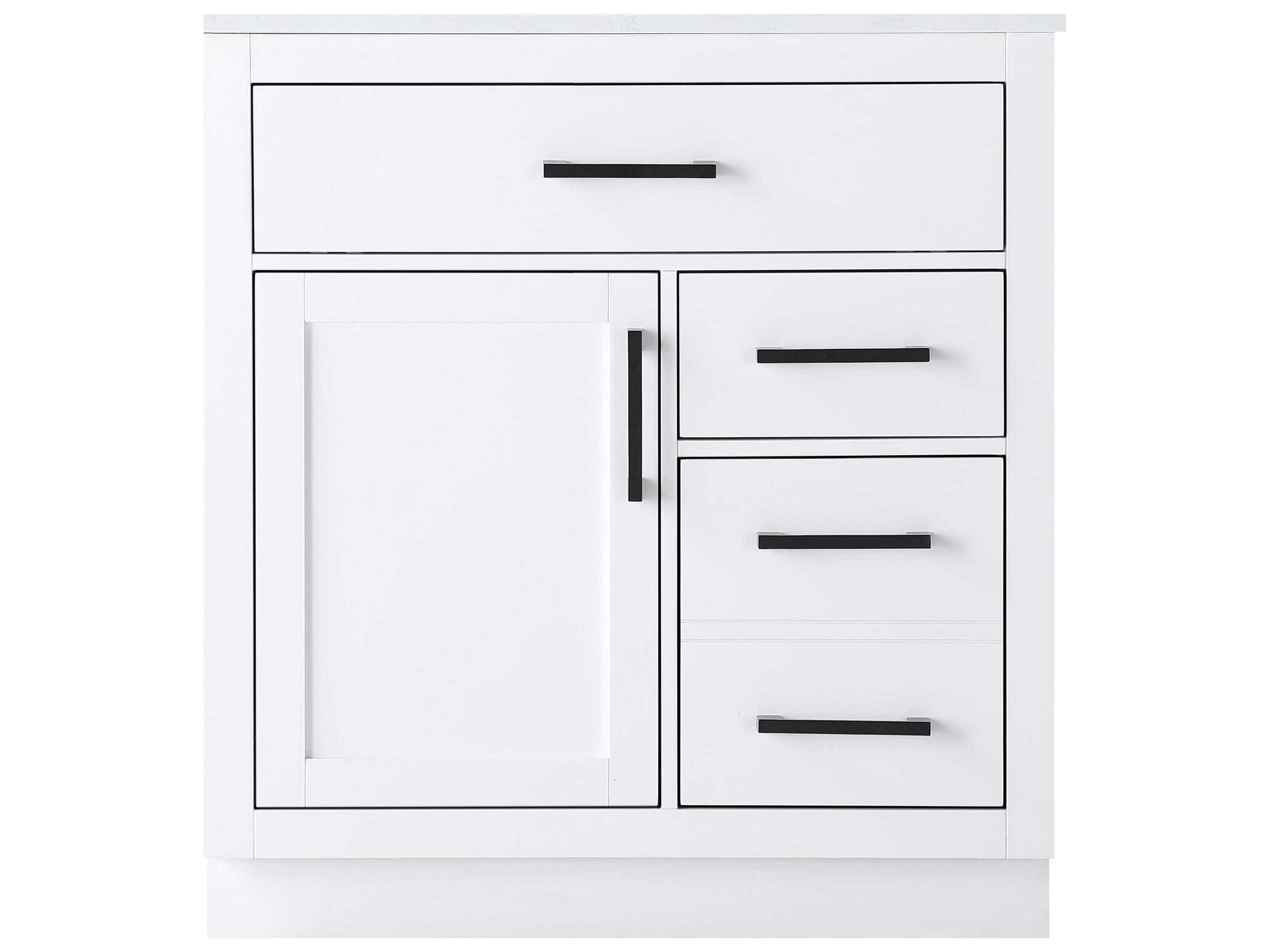 Elegant Lighting Alden White 32" Vanity