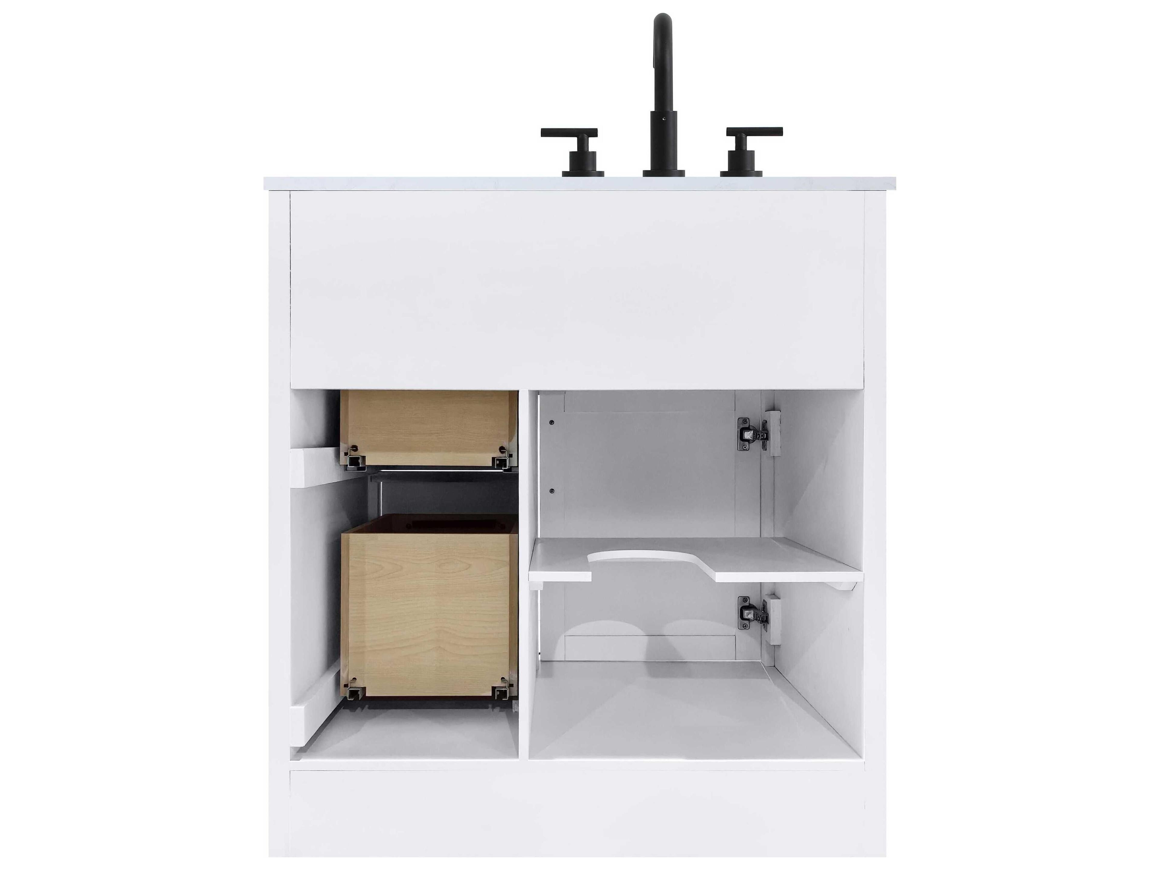 Elegant Lighting Alden White 32" Vanity