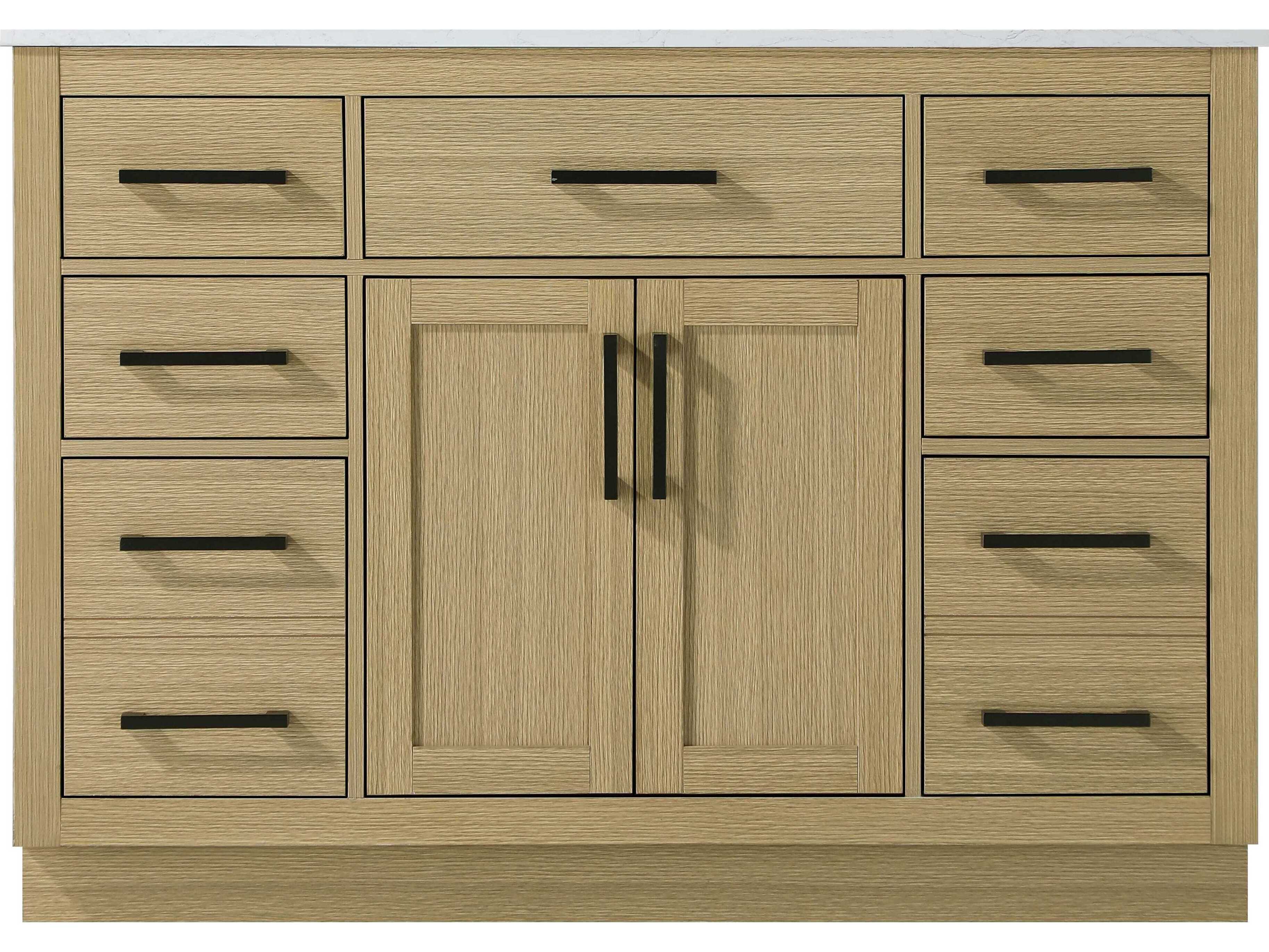 Elegant Lighting Alden Honey Brown 48" Vanity